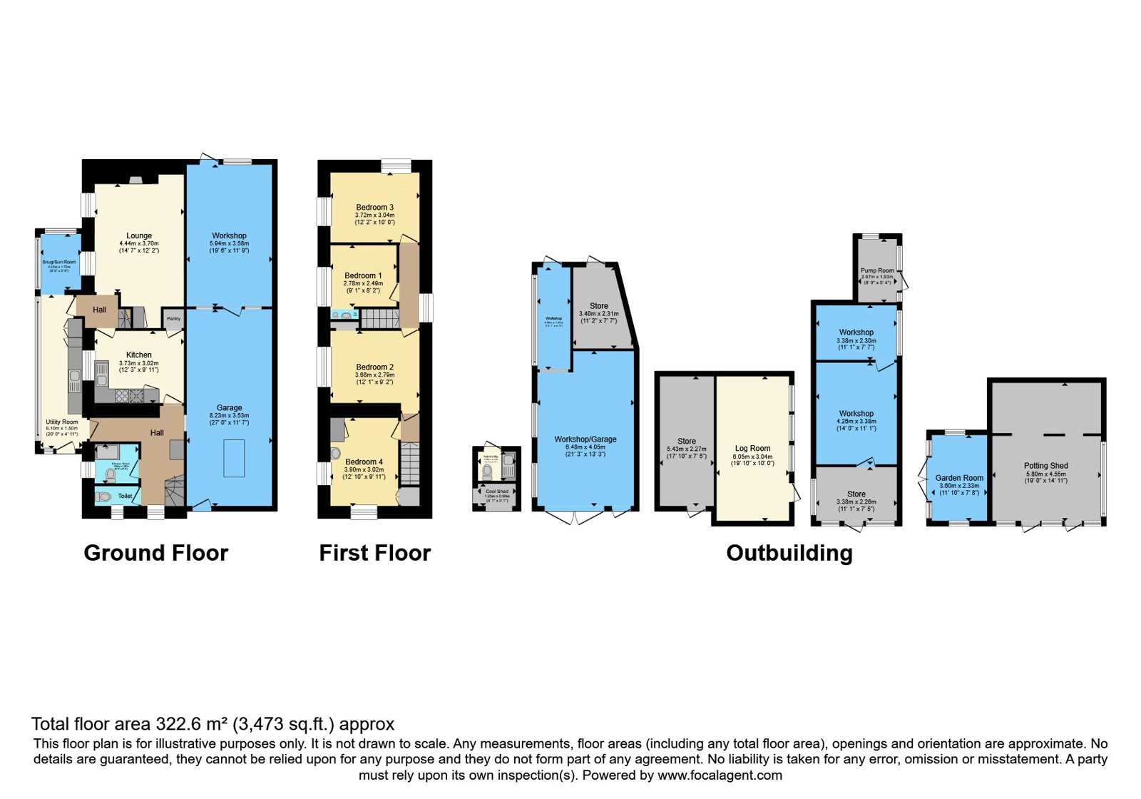Mallaber House,, Todpool, Redruth floorplan