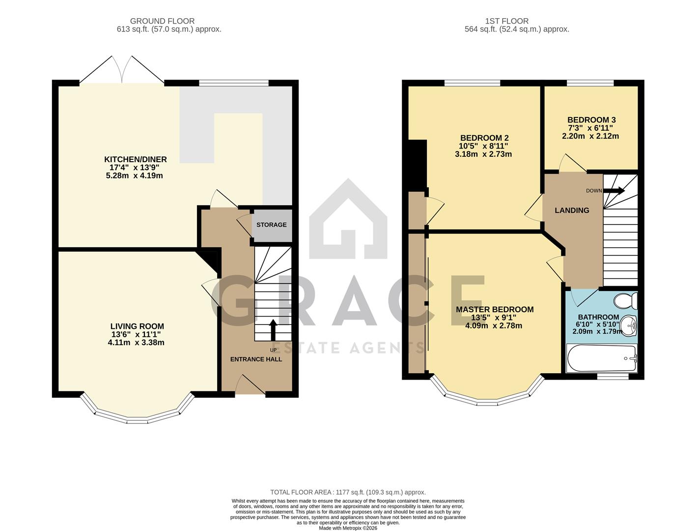 50, Ashcroft Road, Ipswich floorplan