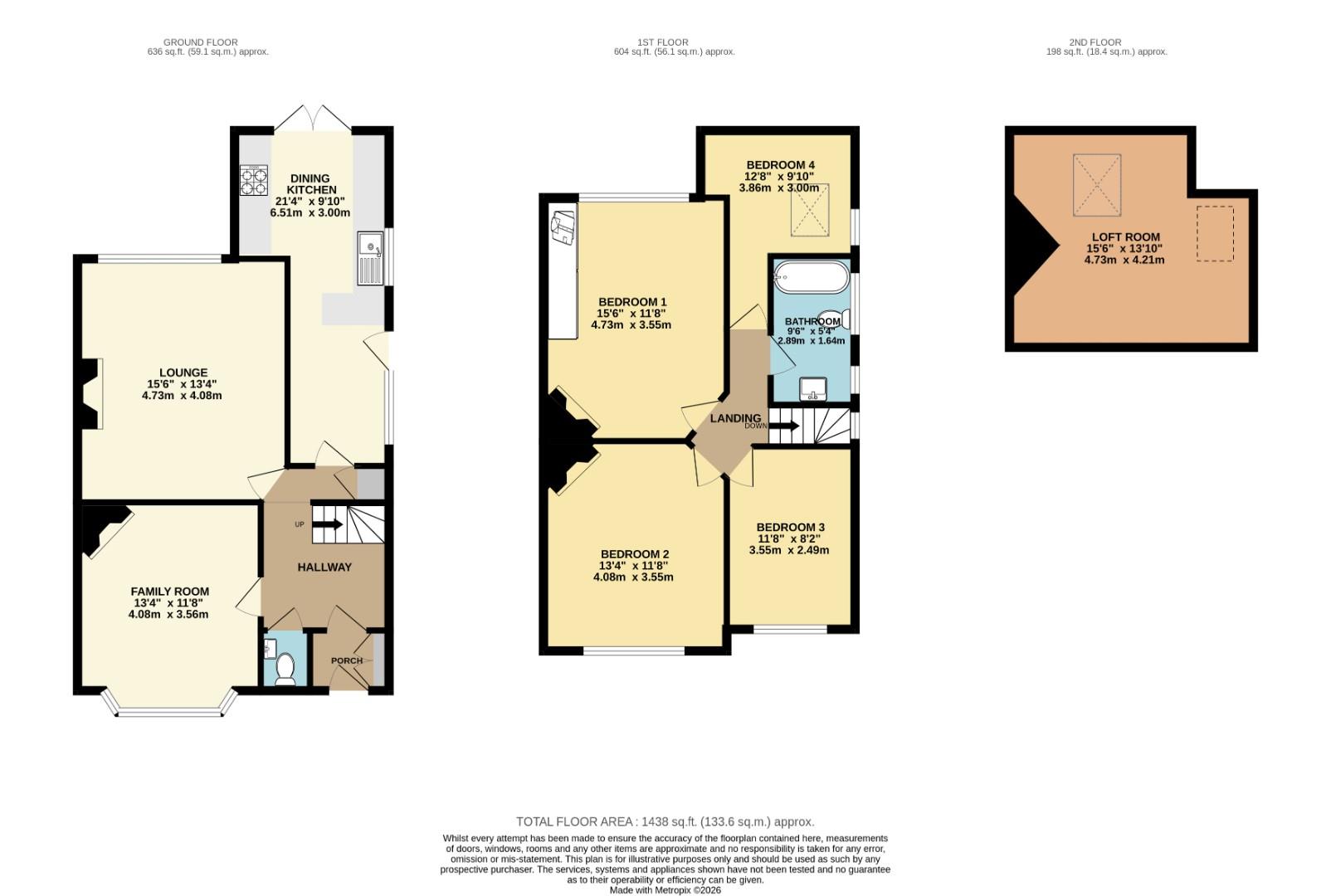 2, South Drive, Chorltonville floorplan