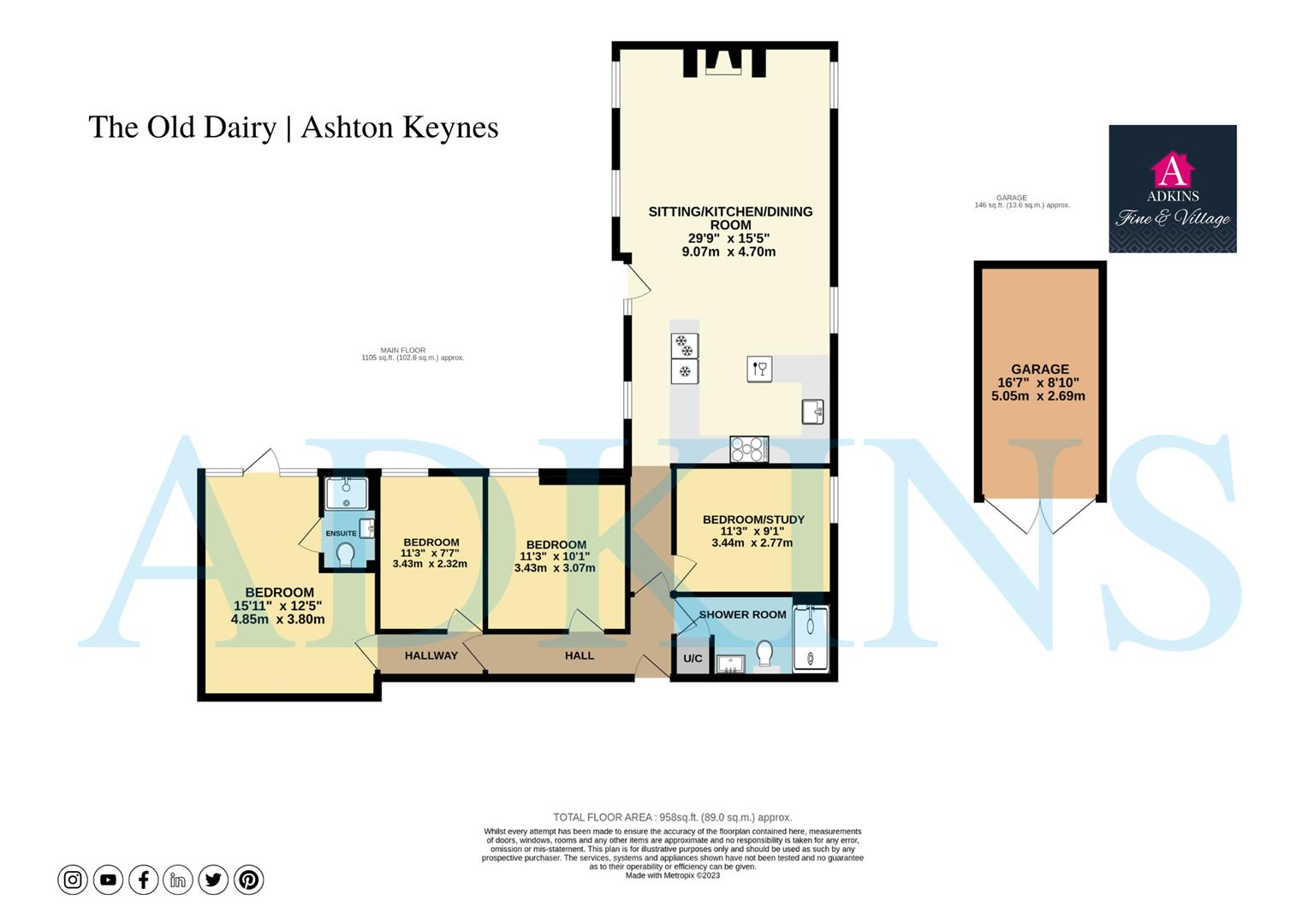 Old Dairy, North End, Swindon floorplan