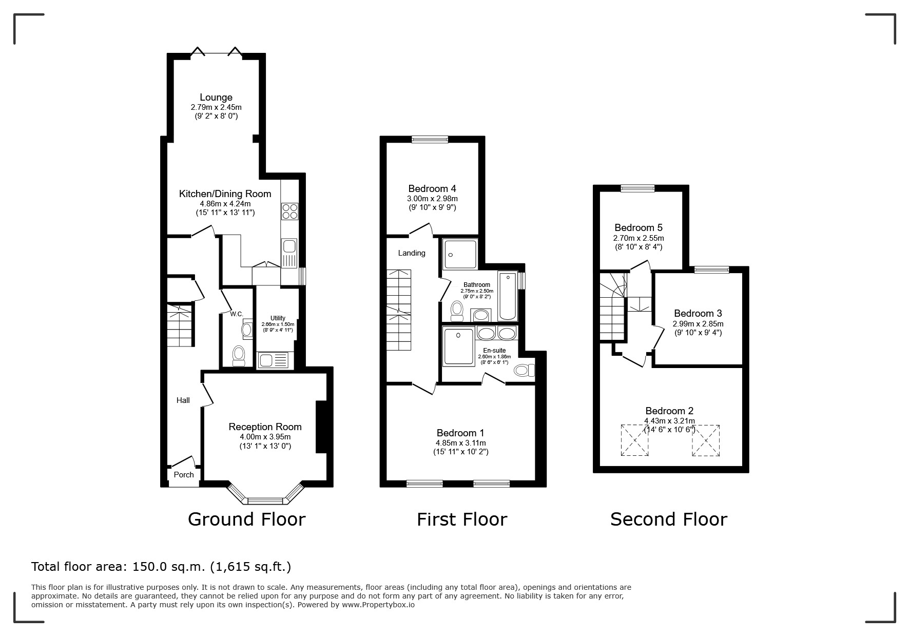 49, Springrice Road, London floorplan
