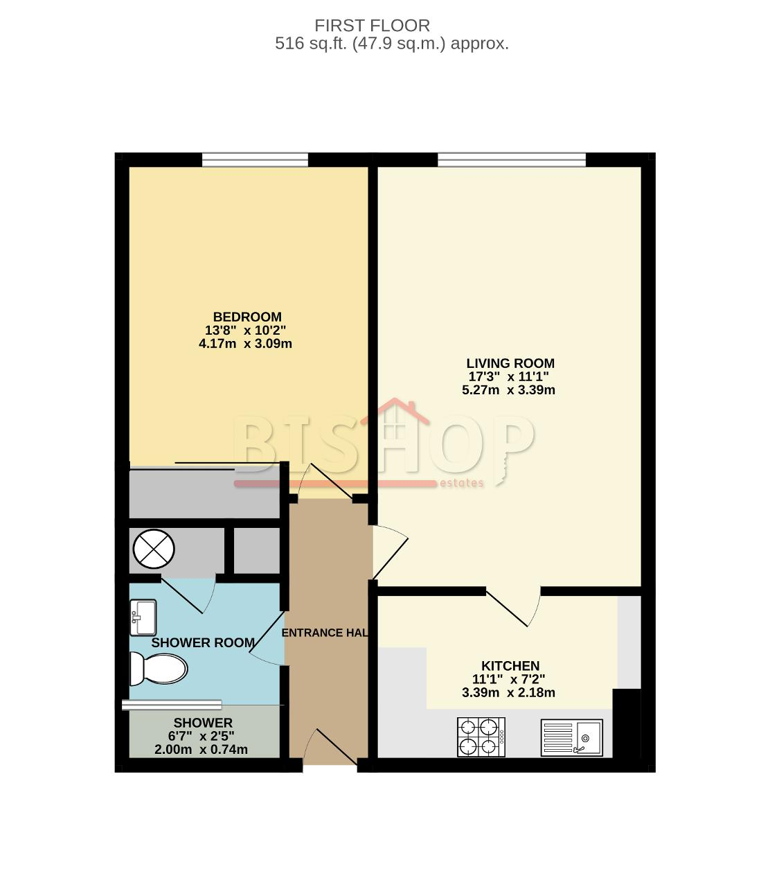 Flat 20 Summerlands Lodge, Farnborough Common, Orpington floorplan