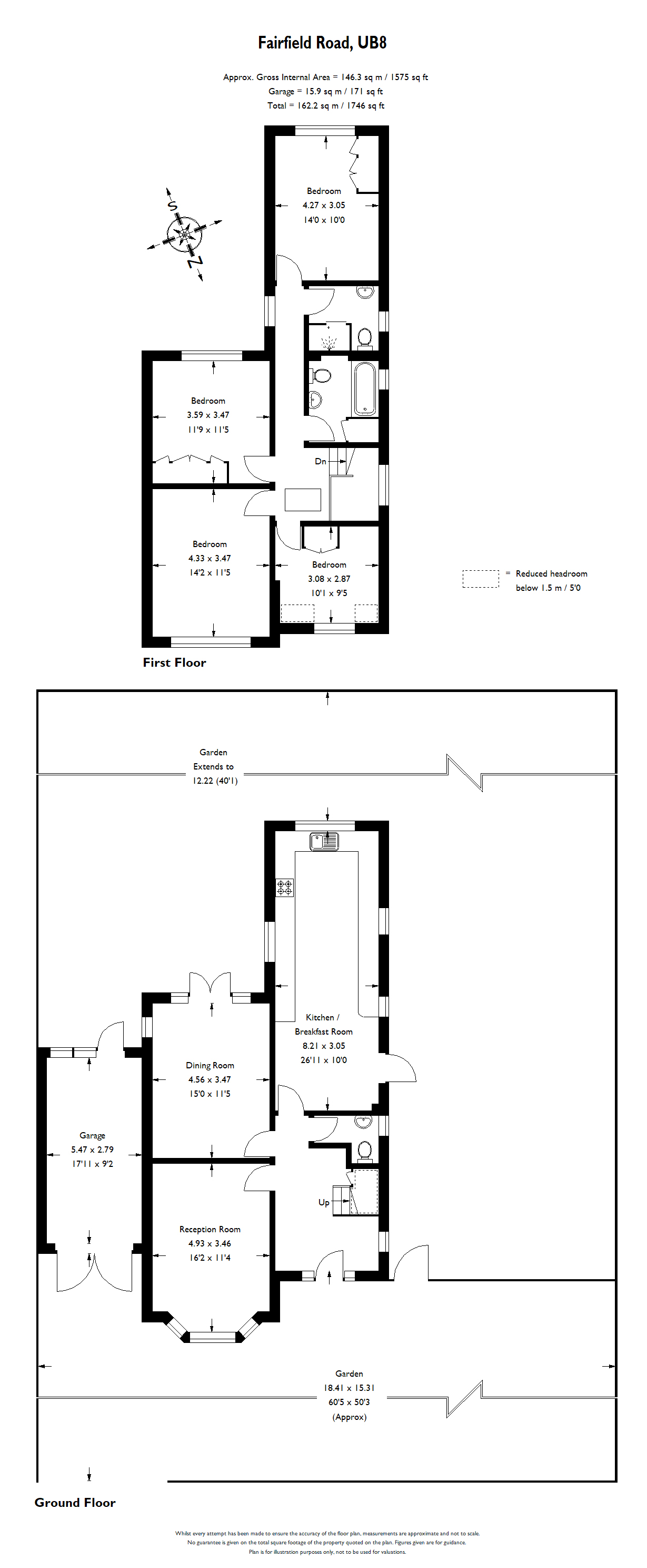 4 Bedrooms Detached house for sale in Fairfield Road, London UB8