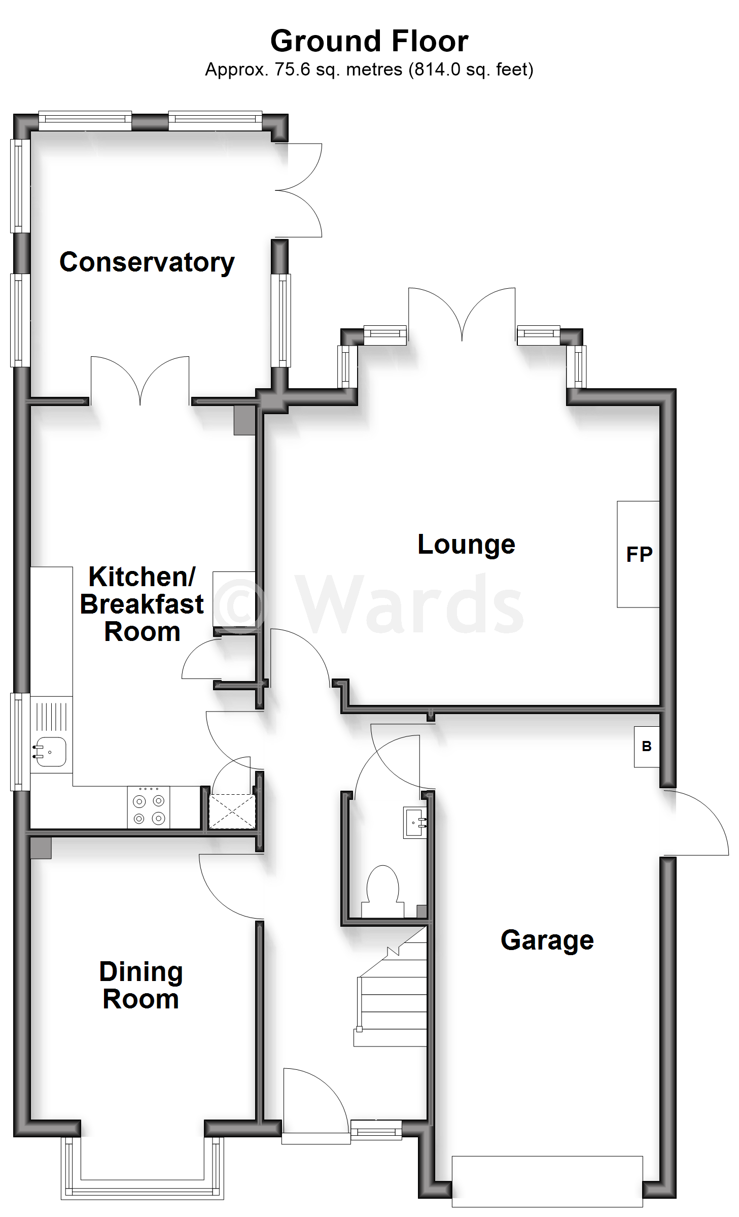 41, Manor Farm Close, Lympne floorplan