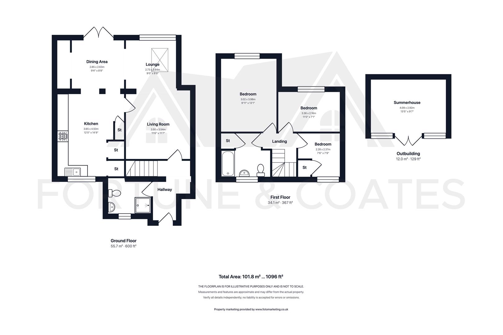 2 Bull Farm Cottages, Epping Road, Harlow floorplan