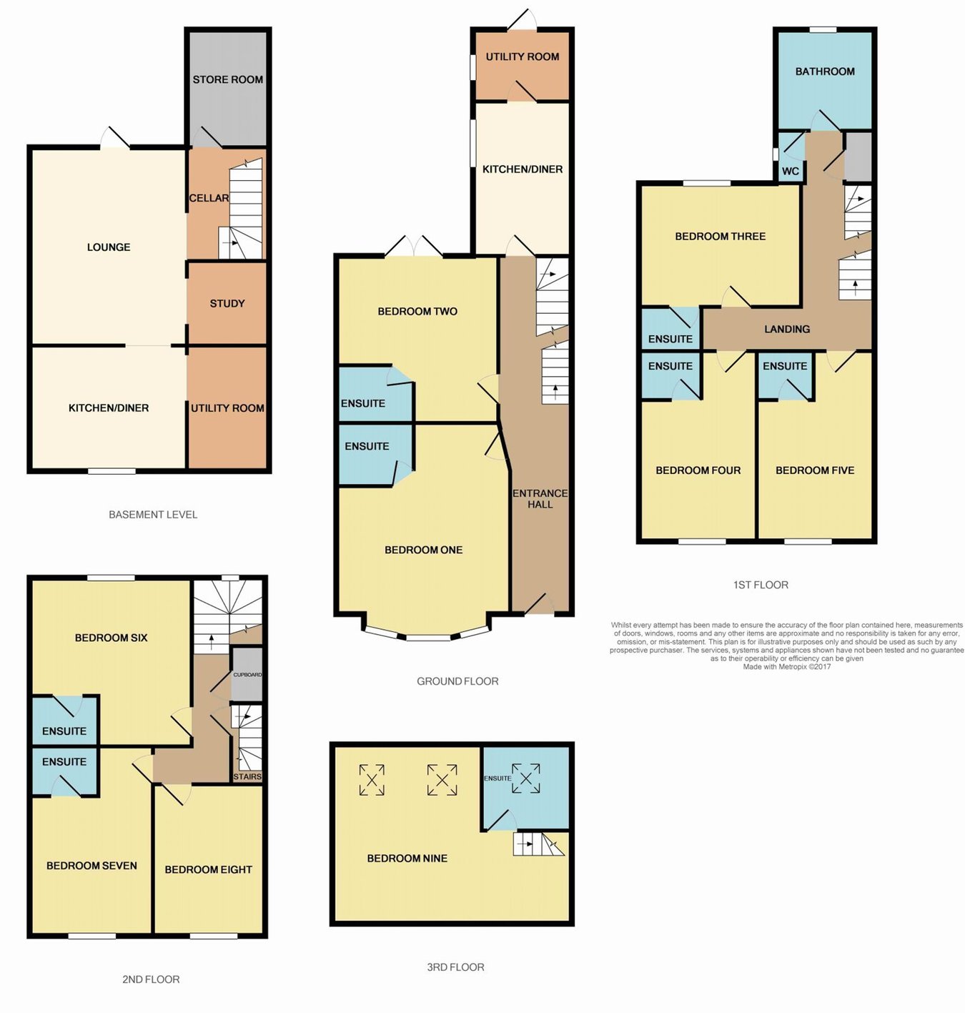 5, Royal Terrace, Northampton floorplan
