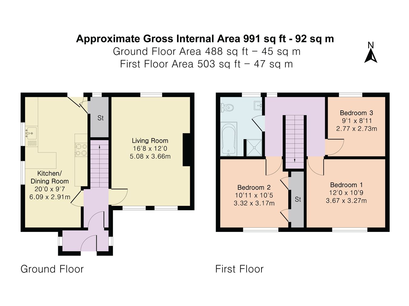 1, Box Crescent, Minchinhampton floorplan
