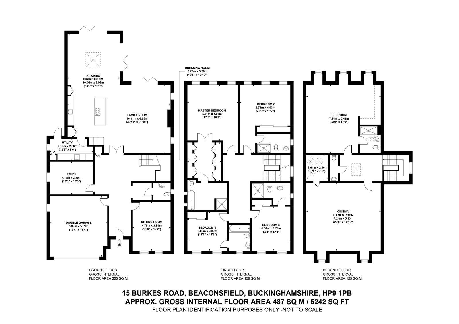 5 Bedrooms Detached house for sale in Burkes Road, Beaconsfield HP9