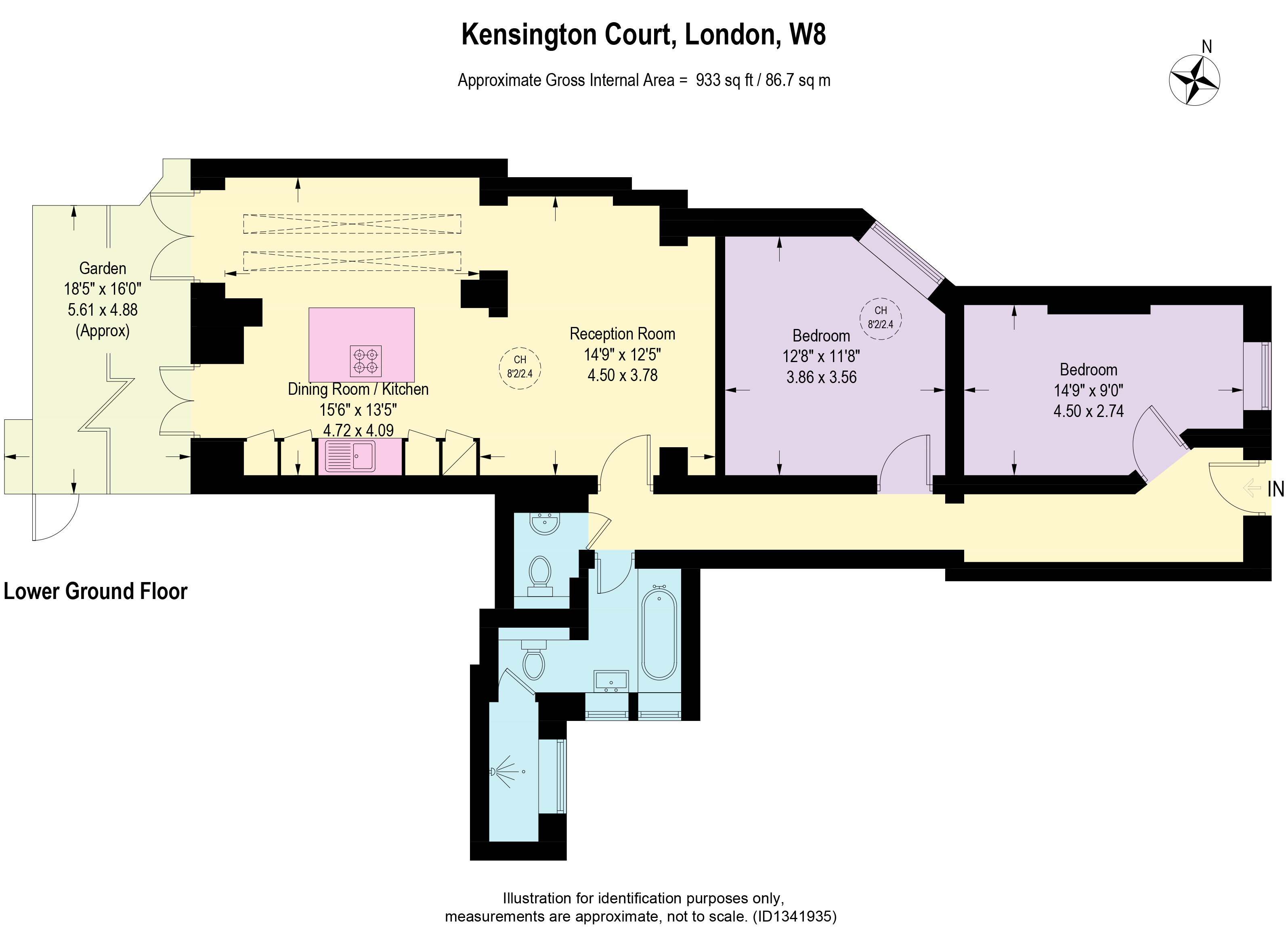 33 Kensington Court, London floorplan