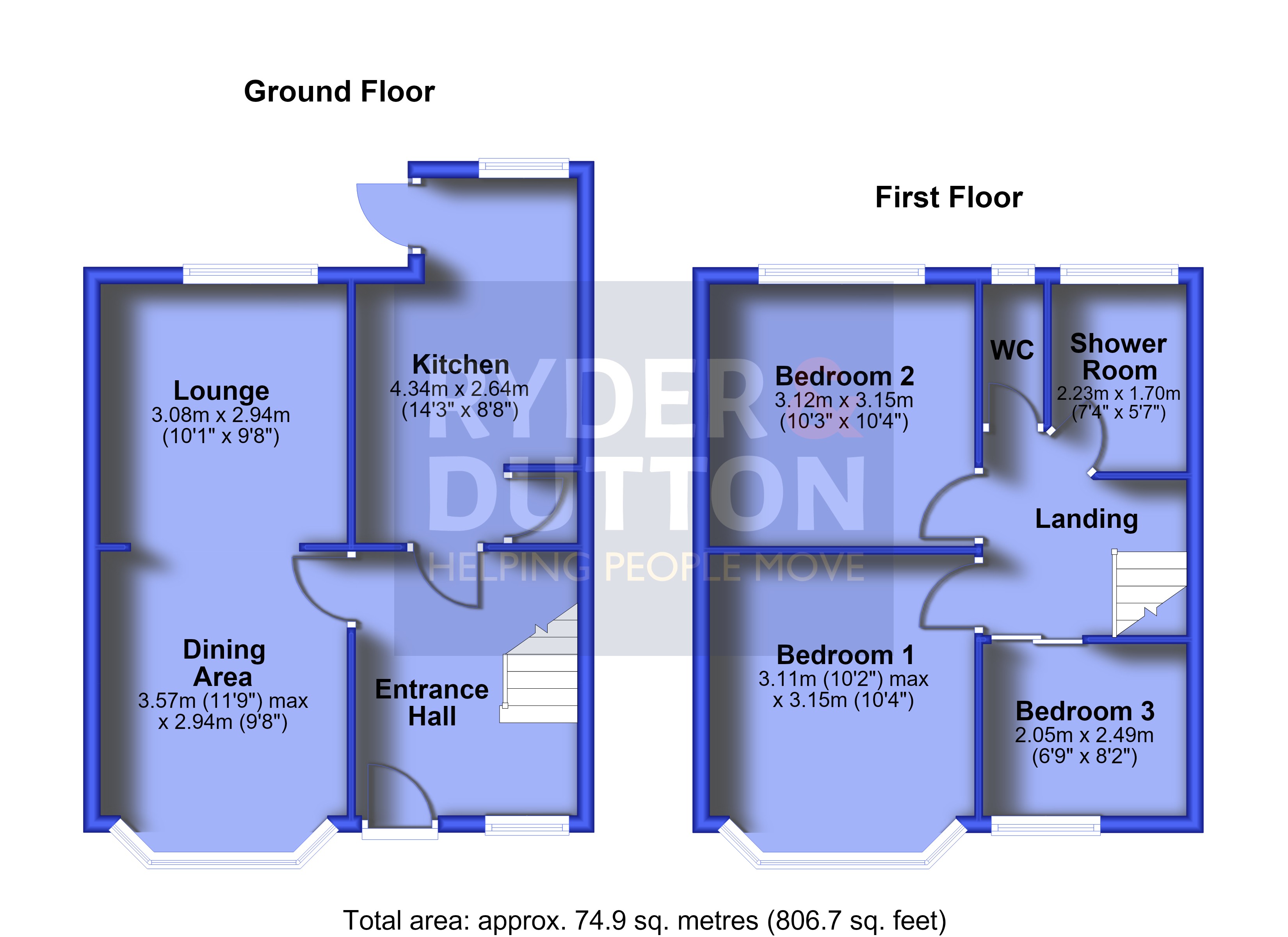 18, Penrith Avenue, Oldham floorplan