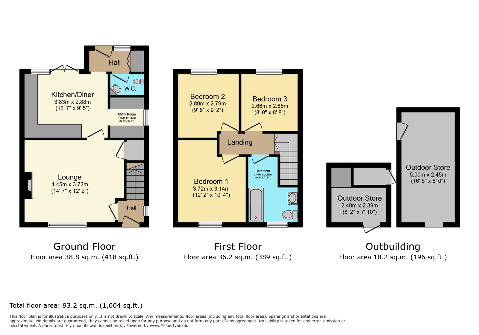 21, Main Road, Selby floorplan