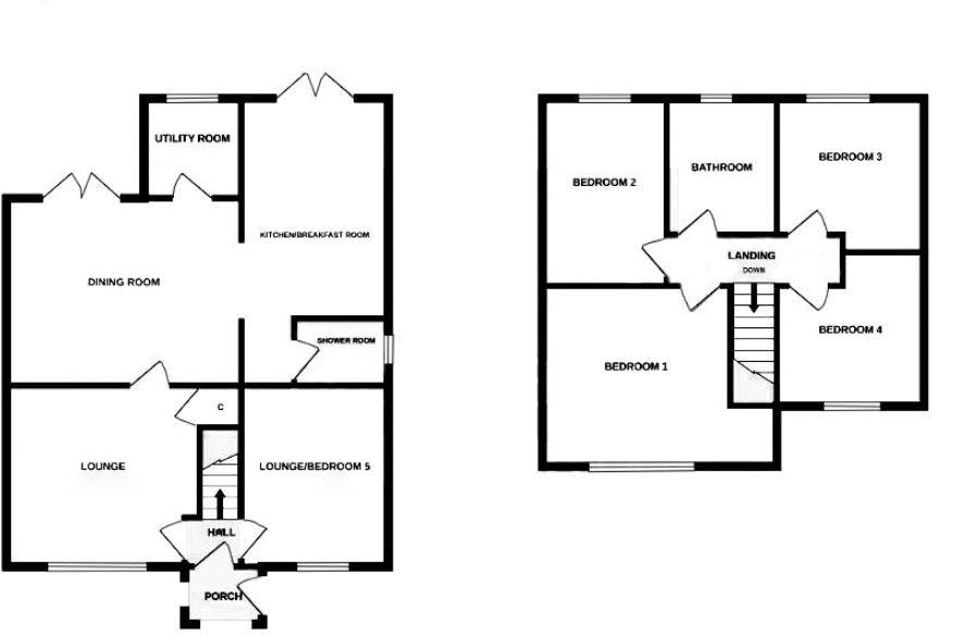 2, Heather Road, Wirral floorplan