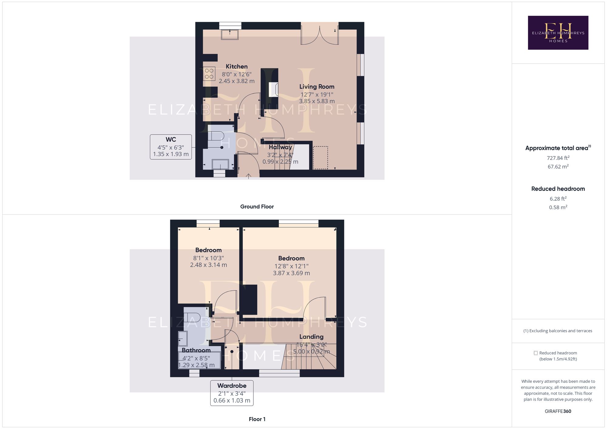 Cloister Cottage, Chathill floorplan
