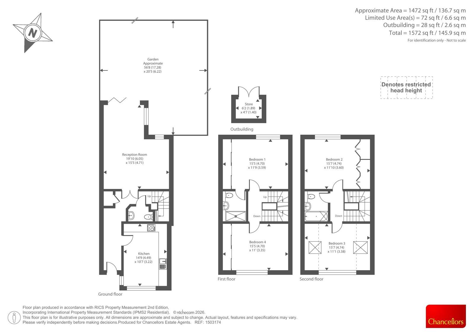 10, Greatacre, Buckinghamshire floorplan