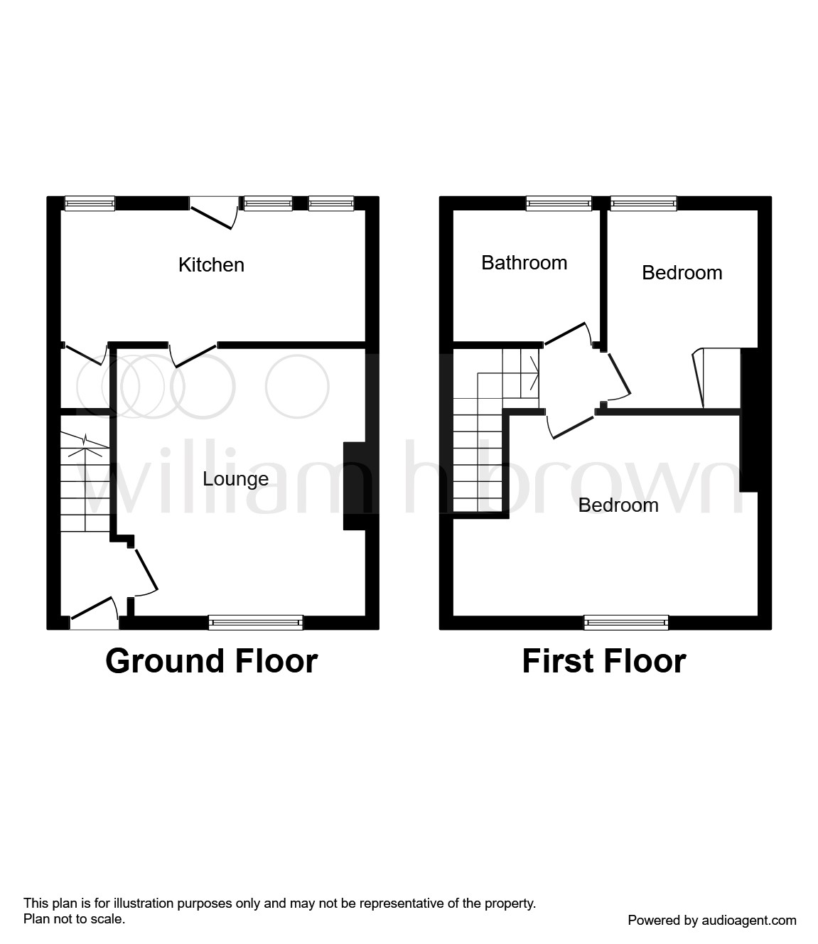 2 Bedrooms Terraced house for sale in Highroyd Crescent, Moldgreen, Huddersfield HD5