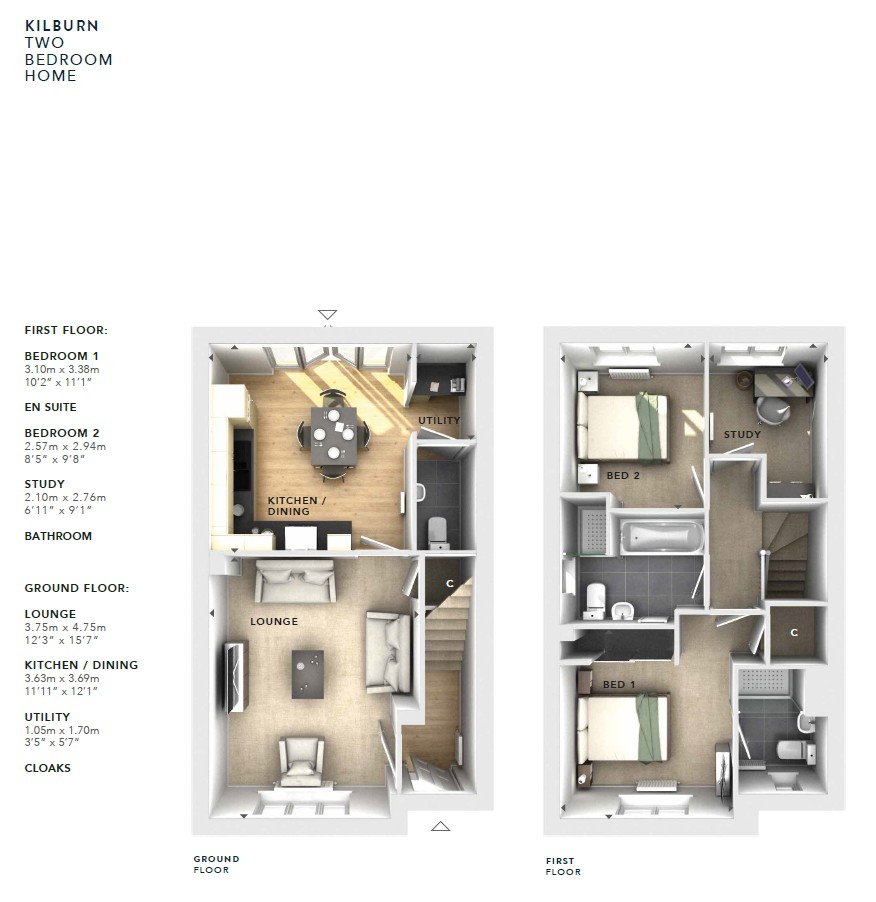 Plot 365, Lawrence Avenue, Shrivenham floorplan