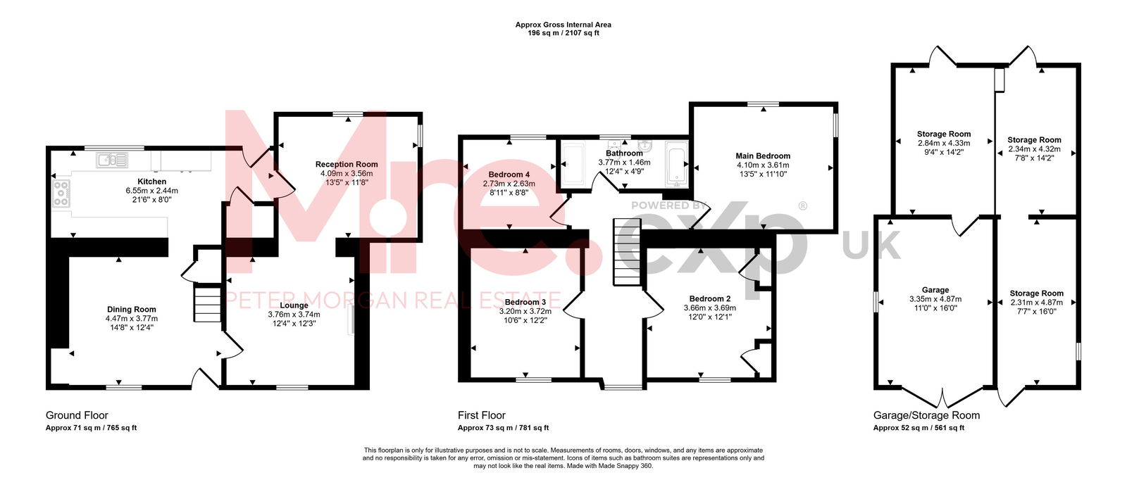 Glaspant, Carmarthen floorplan