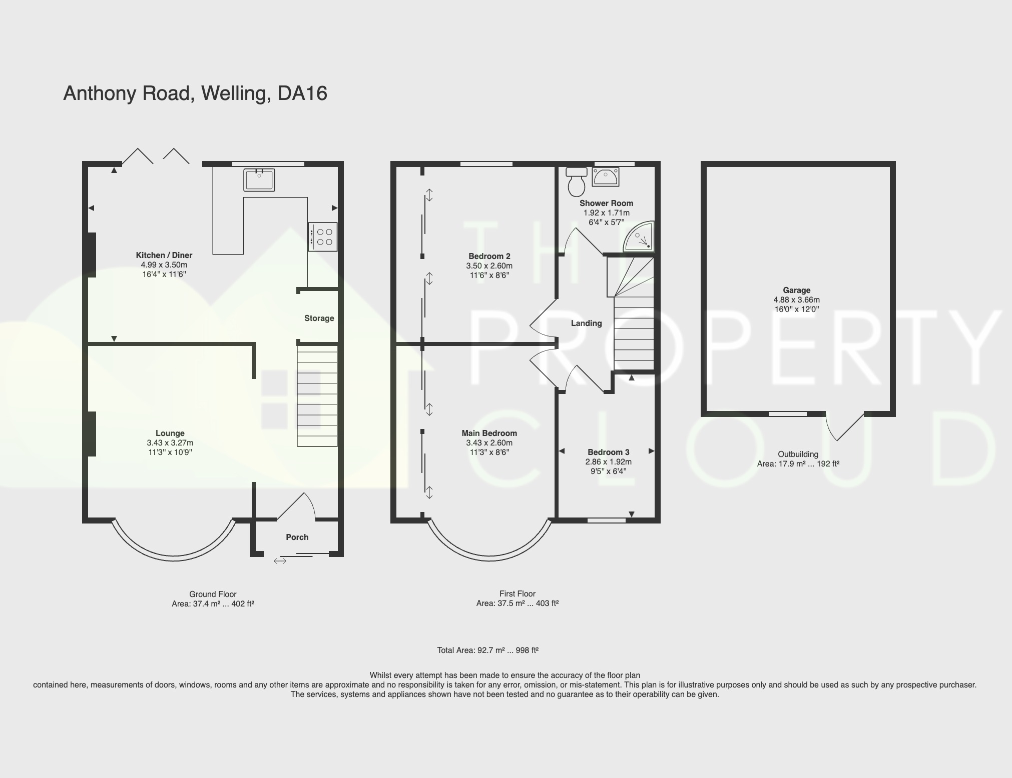 42, Anthony Road, Kent floorplan