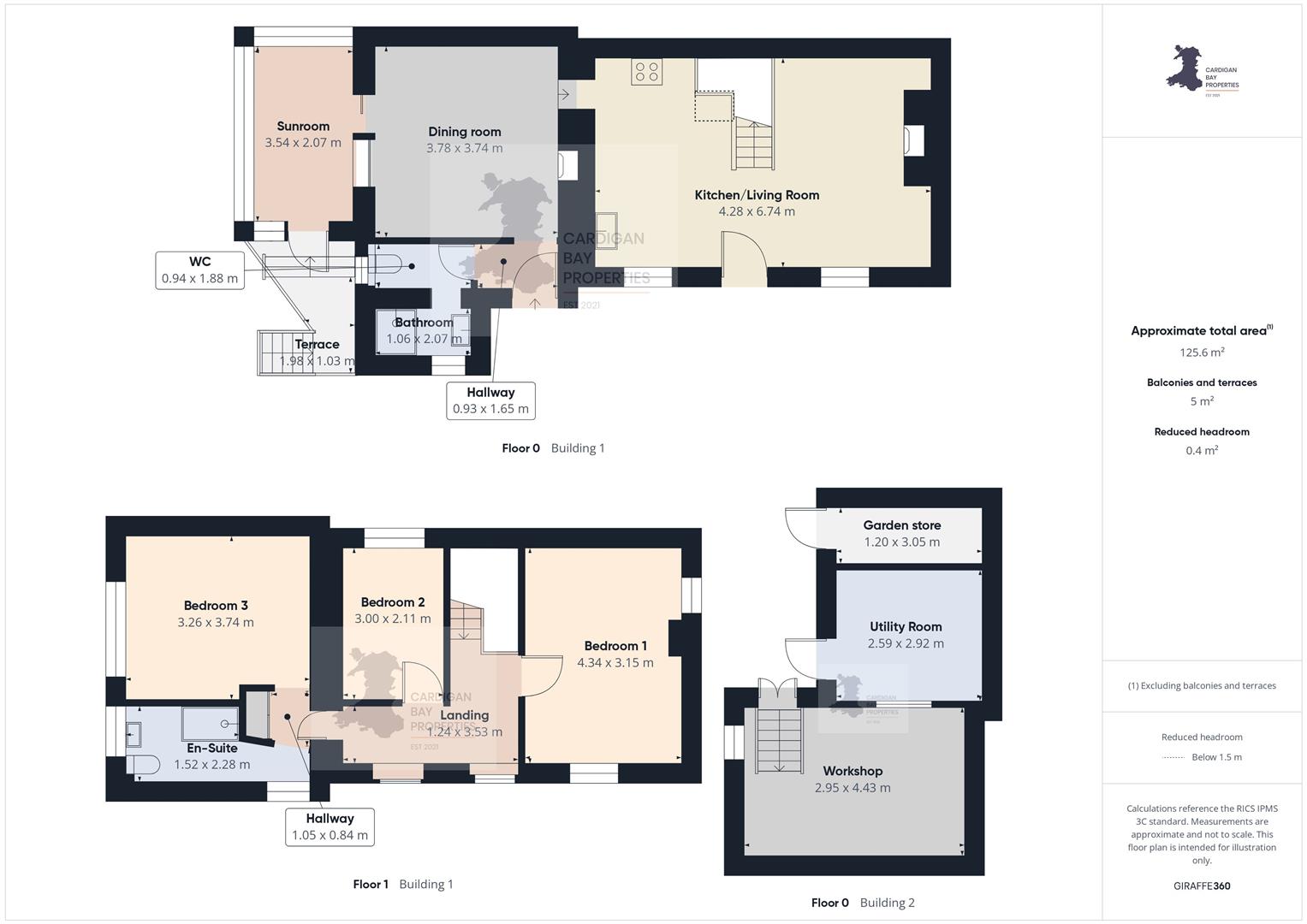 Tregroes, Llandysul floorplan