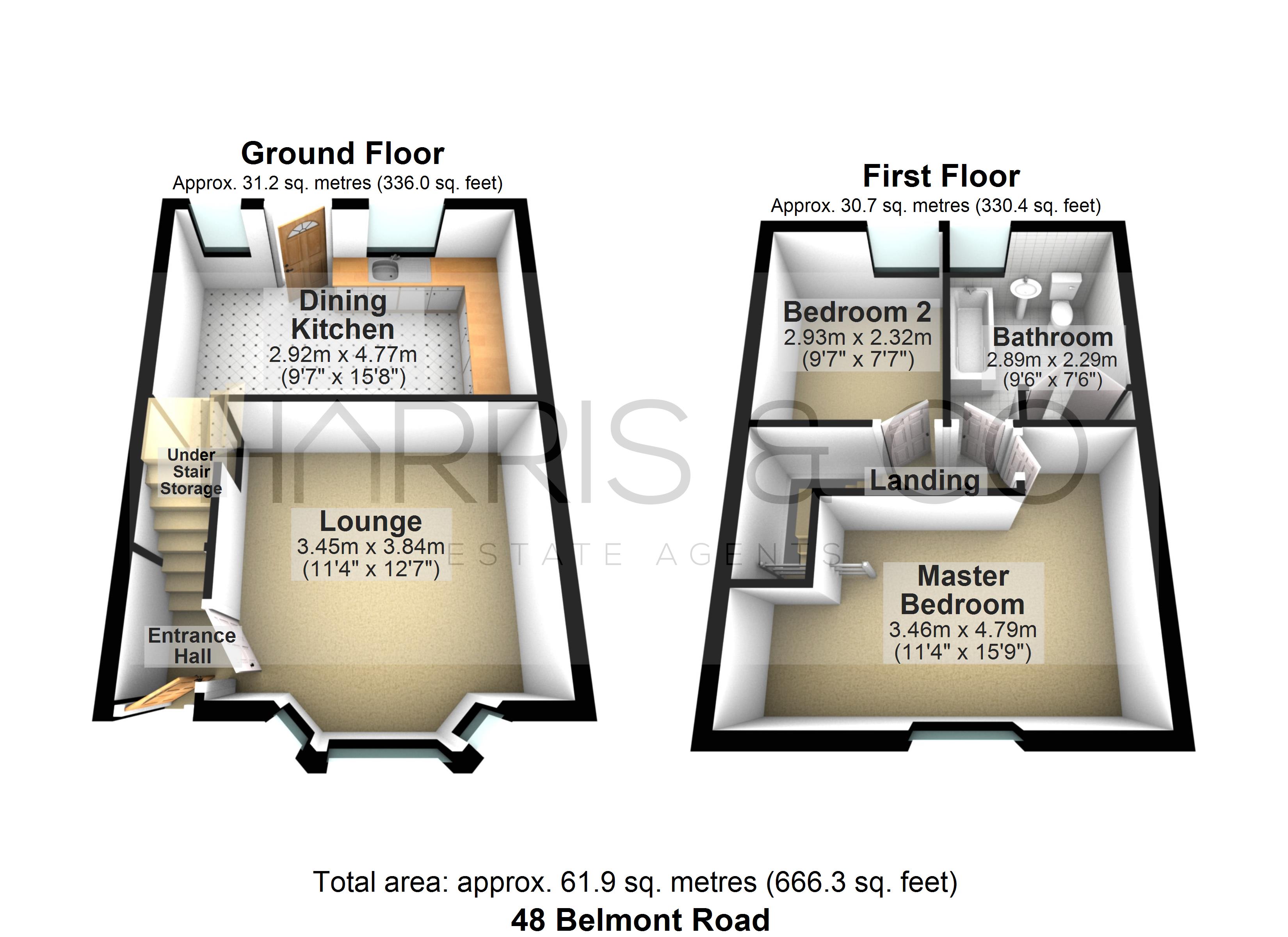 48, Belmont Road, Lancashire floorplan