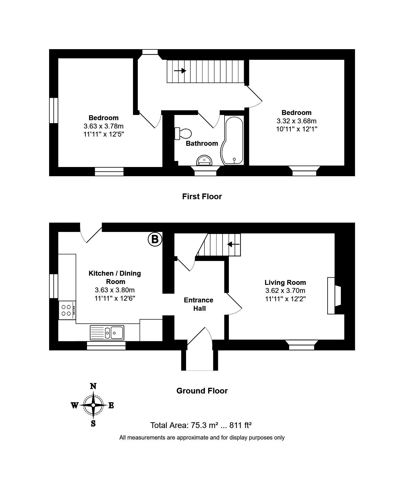 Barnes Green, Brinkworth, Chippenham SN15, 2 bedroom semidetached
