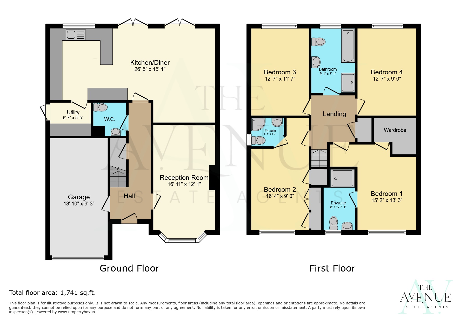 2 Hayfield Grove, Aldridge, West Midlands floorplan