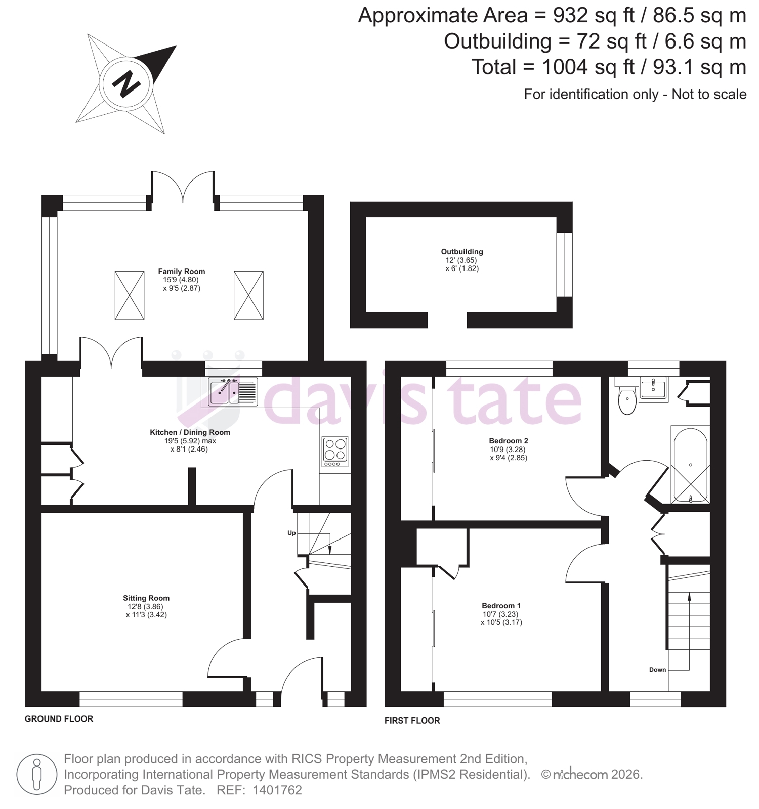 2, Wentworth Avenue, Berkshire floorplan