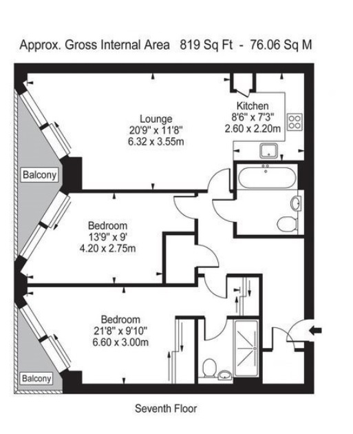 2 Bedrooms Flat to rent in Riverlight Quay, Nine Elms, Nine Elms Lane SW8