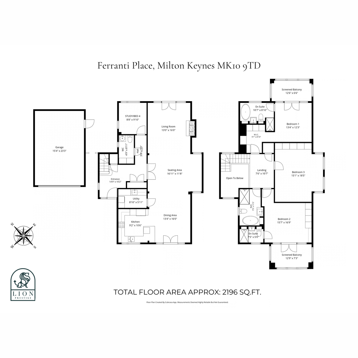 10, Ferranti Place, Milton Keynes floorplan