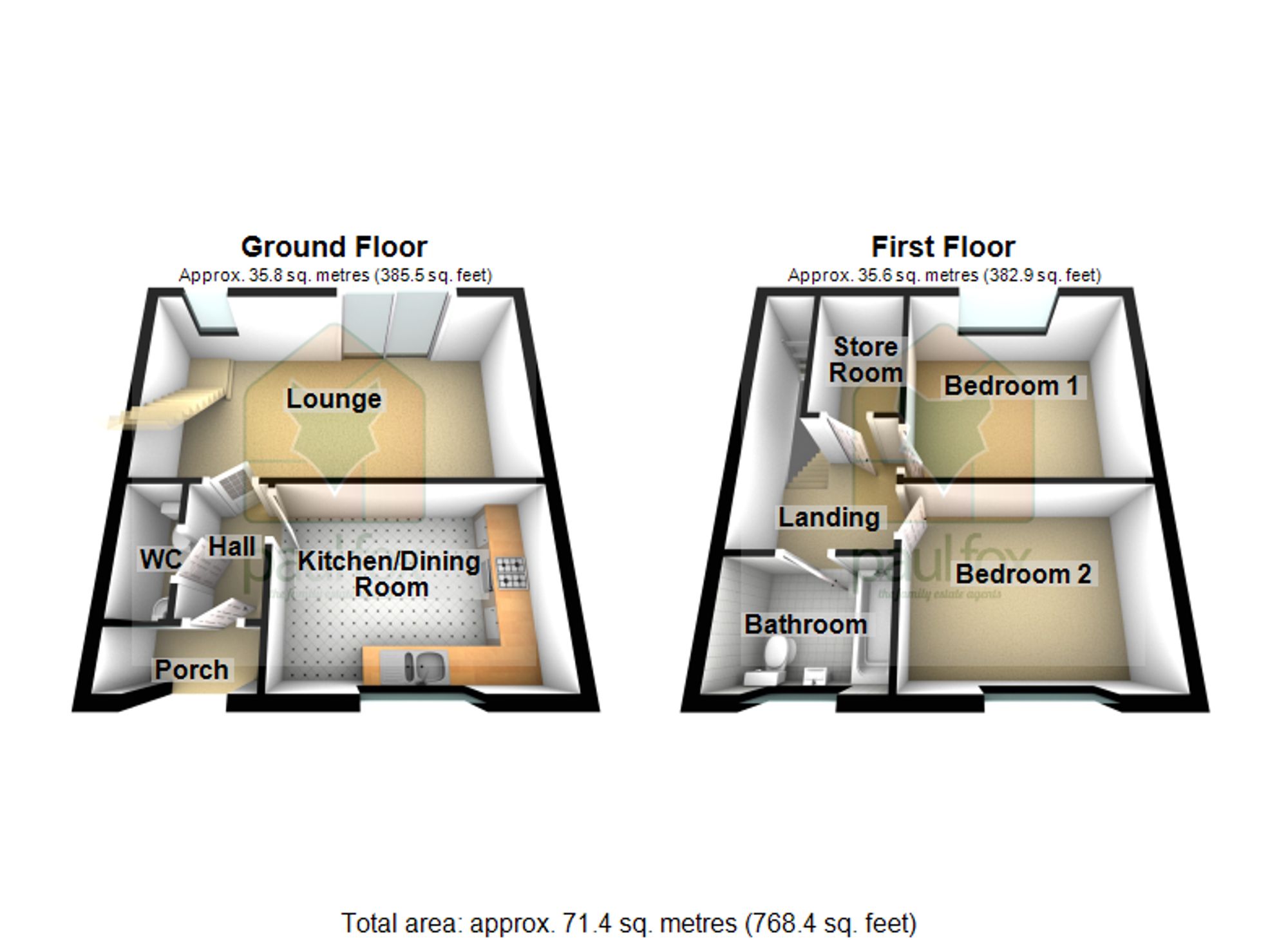 3 Chapel Mews Cherry Lane, Ulceby floorplan