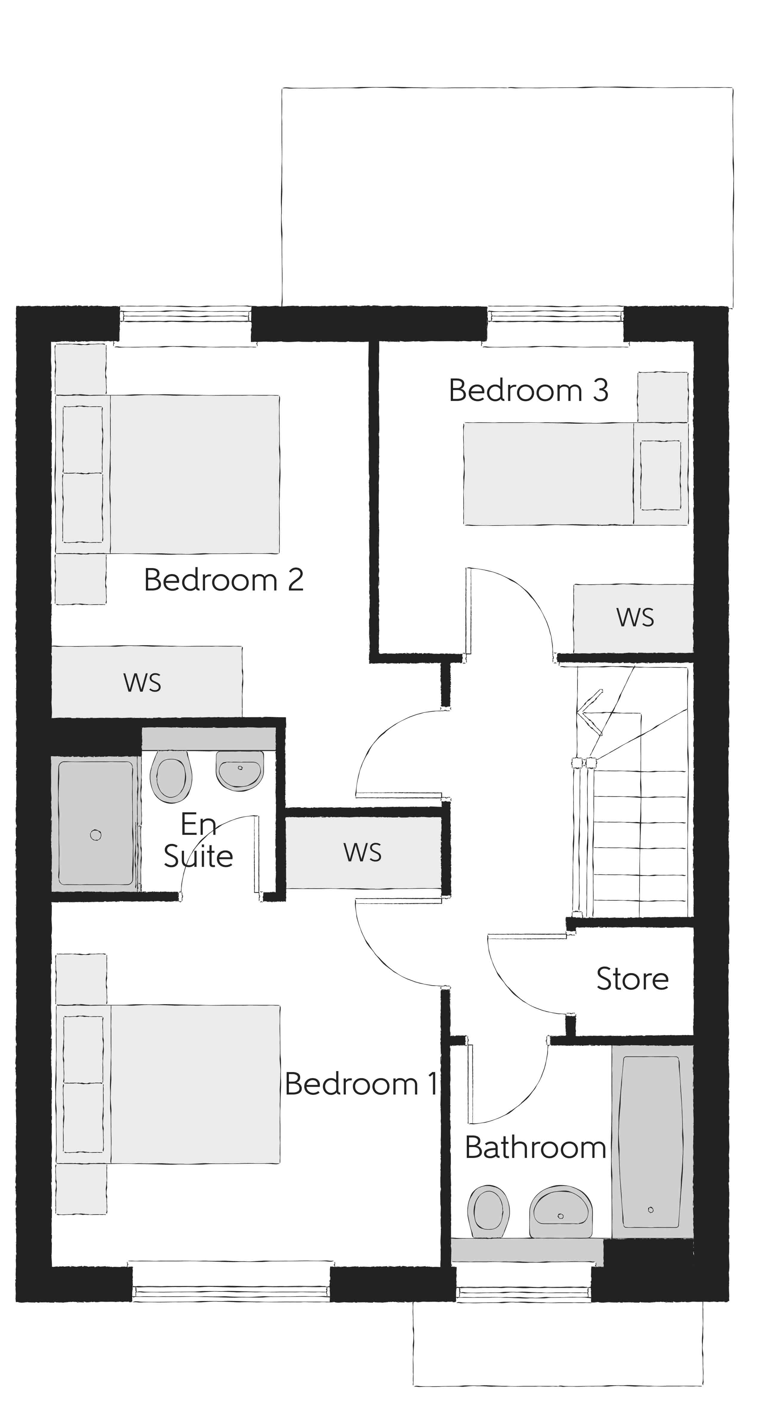 186, Newcastle Road, Whitmore, Baldwins Gate, Newcastle-Under-Lyme floorplan