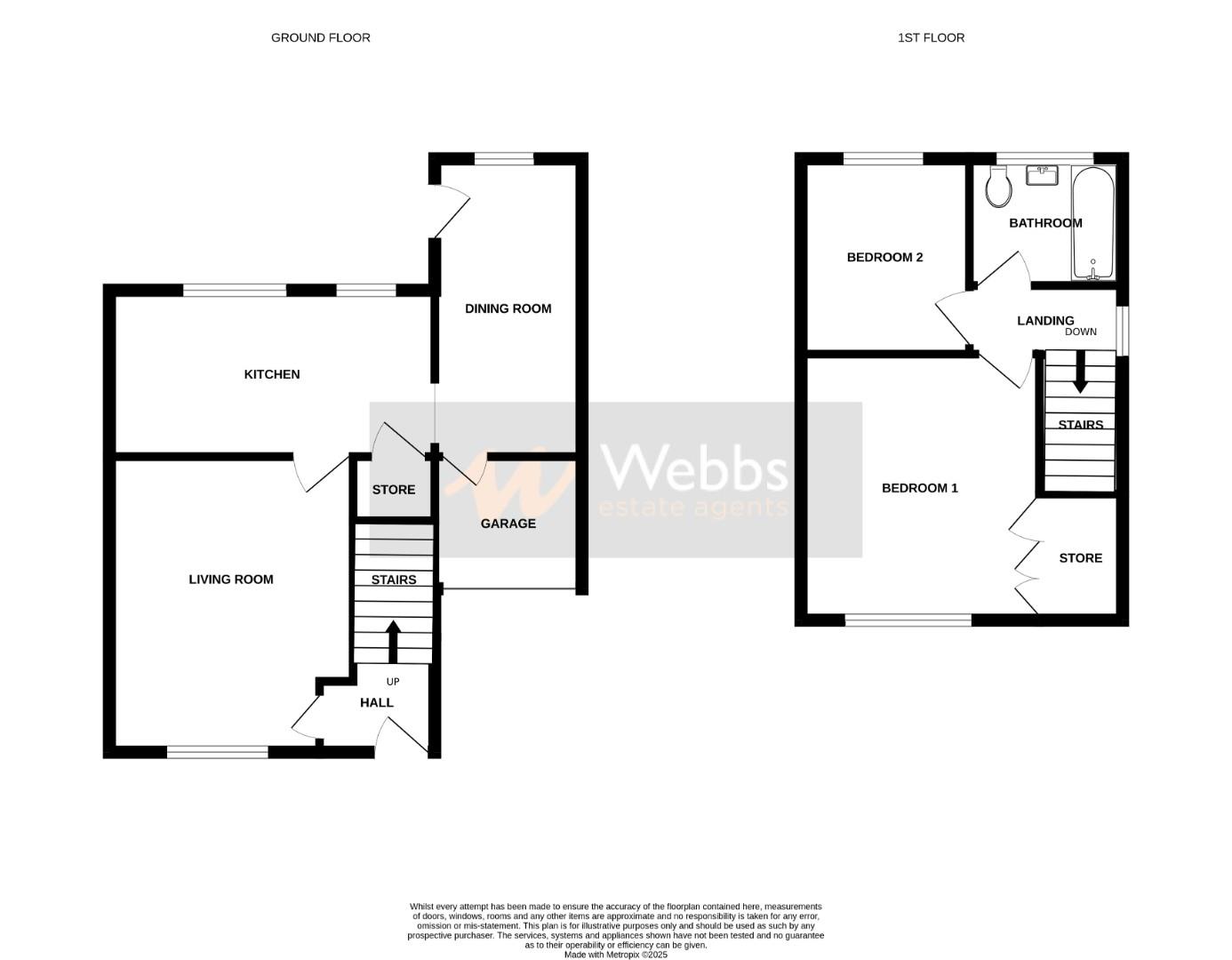 8, Penderell Close, Featherstone, Wolverhampton floorplan
