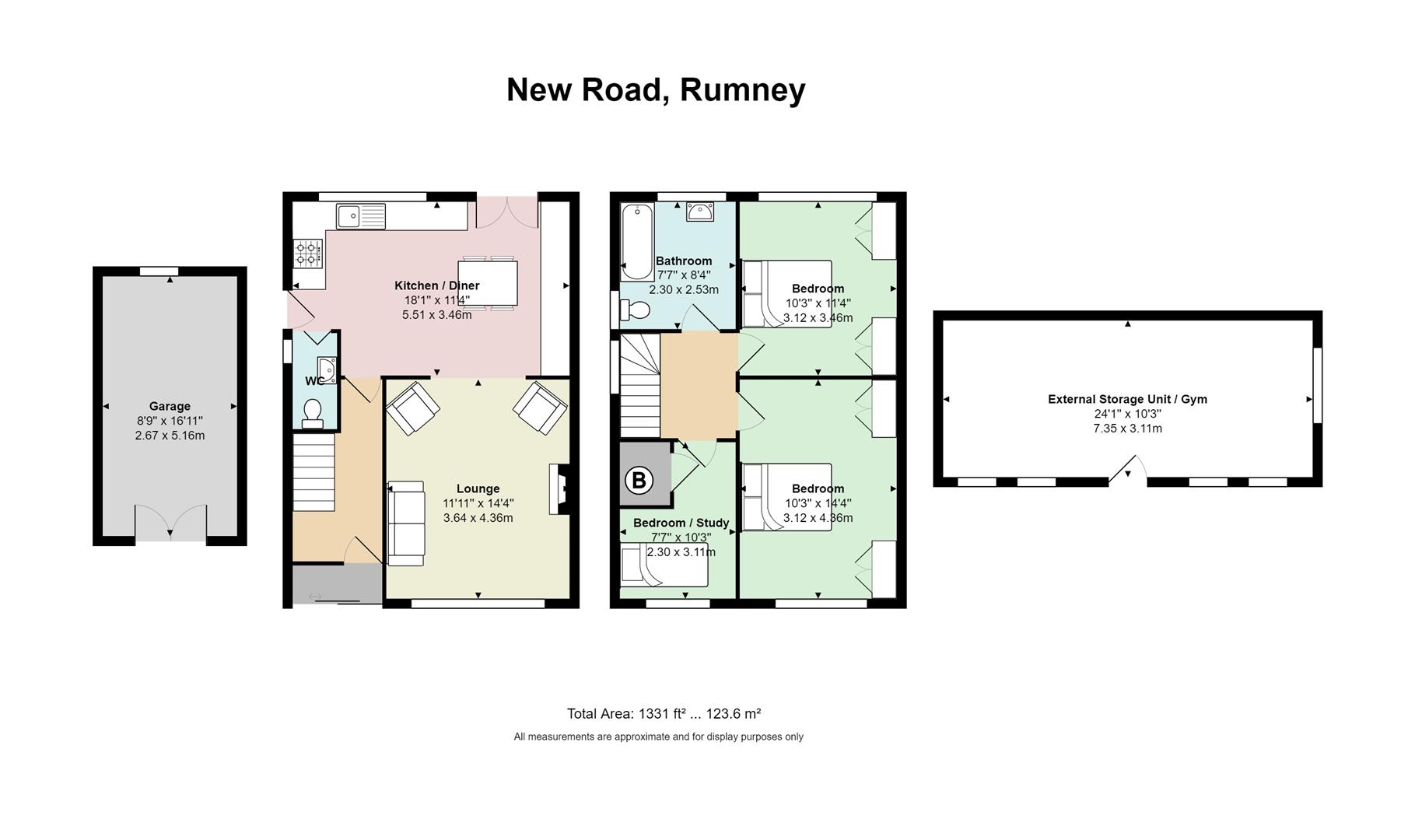 3 Bedrooms Semi-detached house to rent in New Road, Rumney, Cardiff CF3