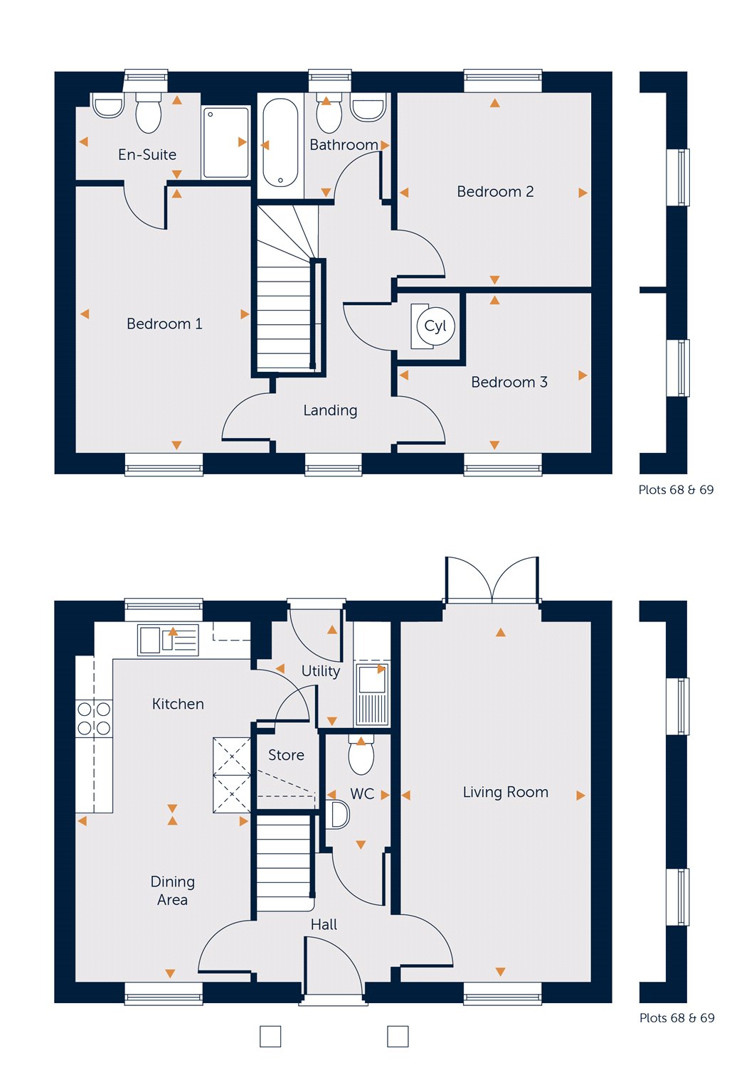 The Alder At Priory Meadows,, The Alder At Priory Meadows, Gloucester floorplan