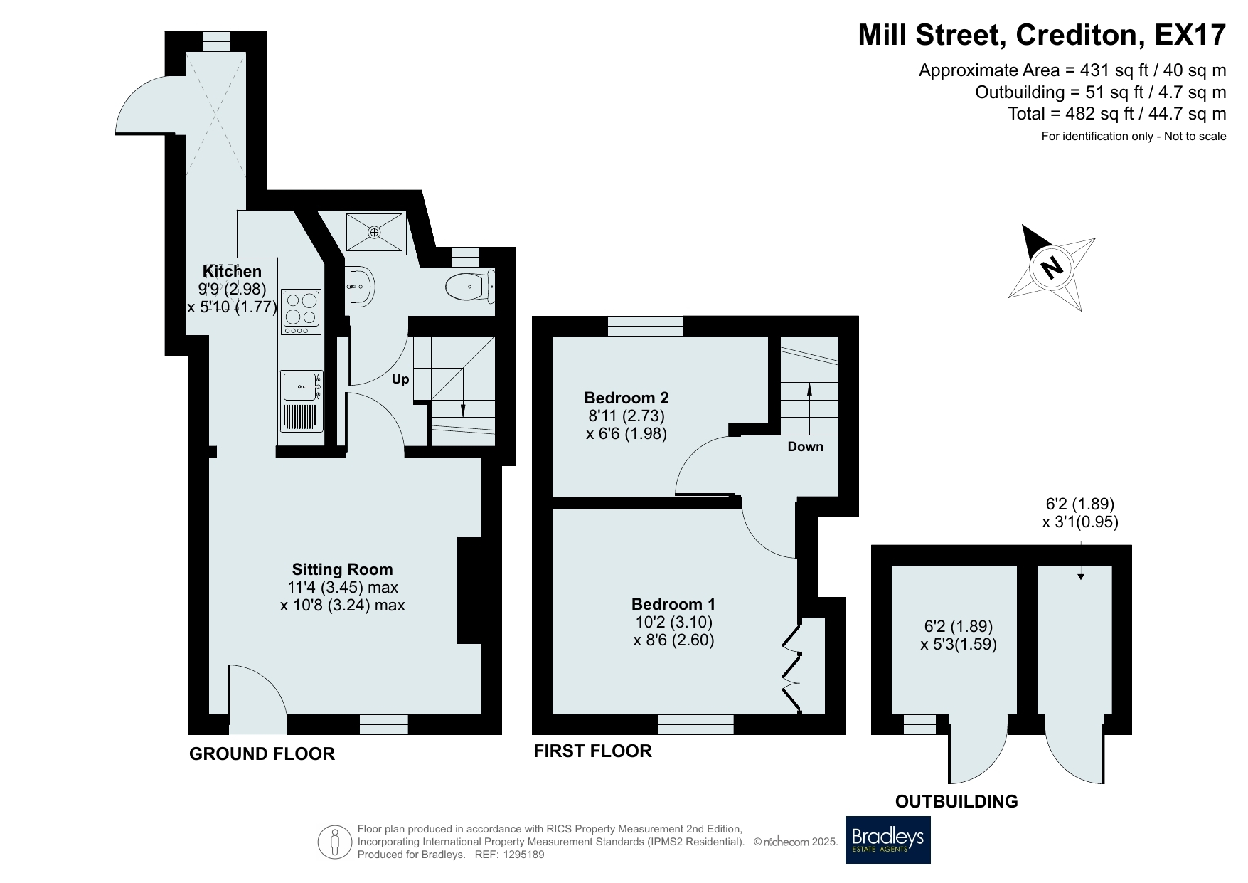 27, Mill Street, Devon floorplan