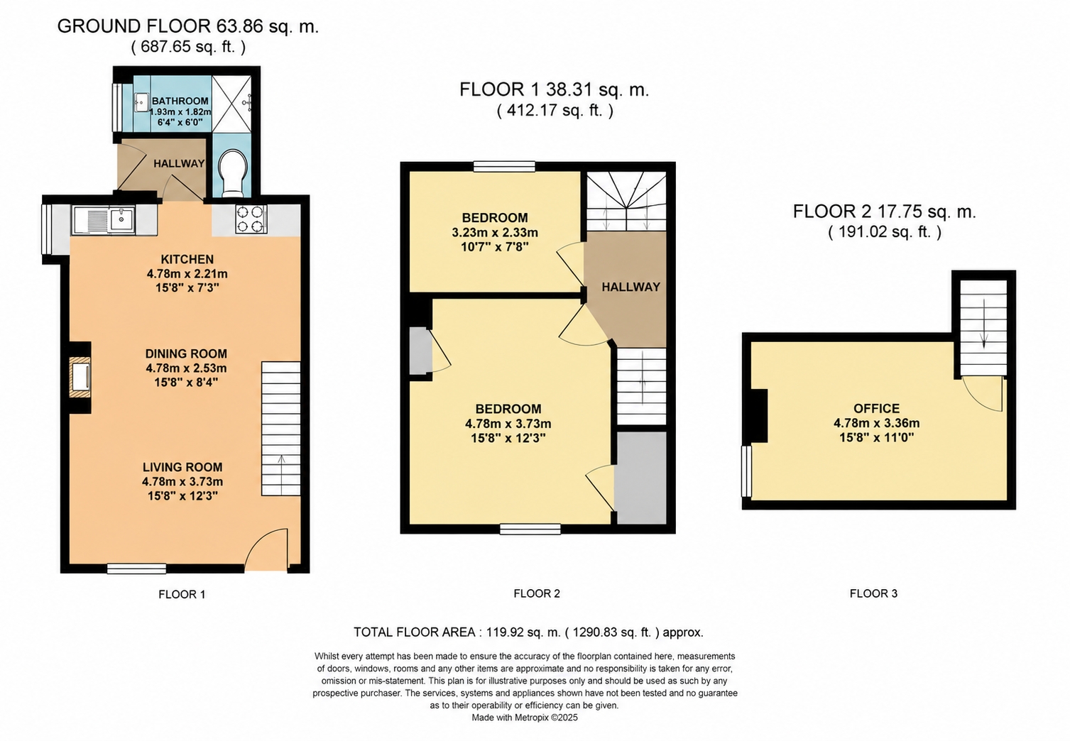 2 Hazeldell Cottages,, Thanet Road, Kent floorplan