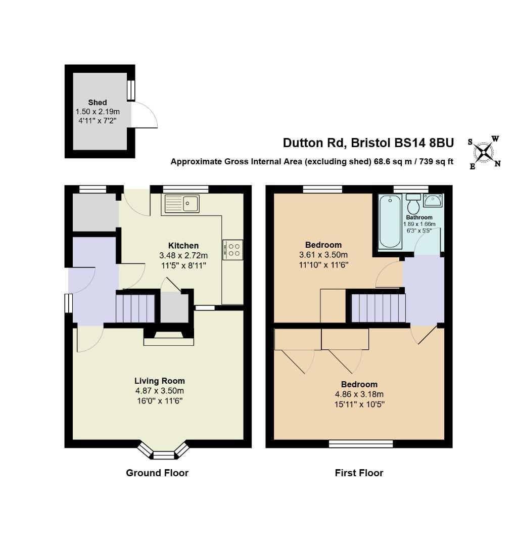 152, Dutton Road, Bristol floorplan