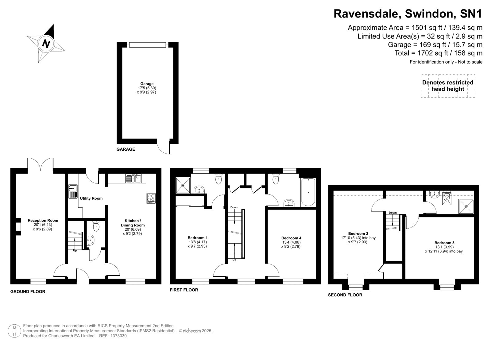 15, Ravensdale, Swindon floorplan