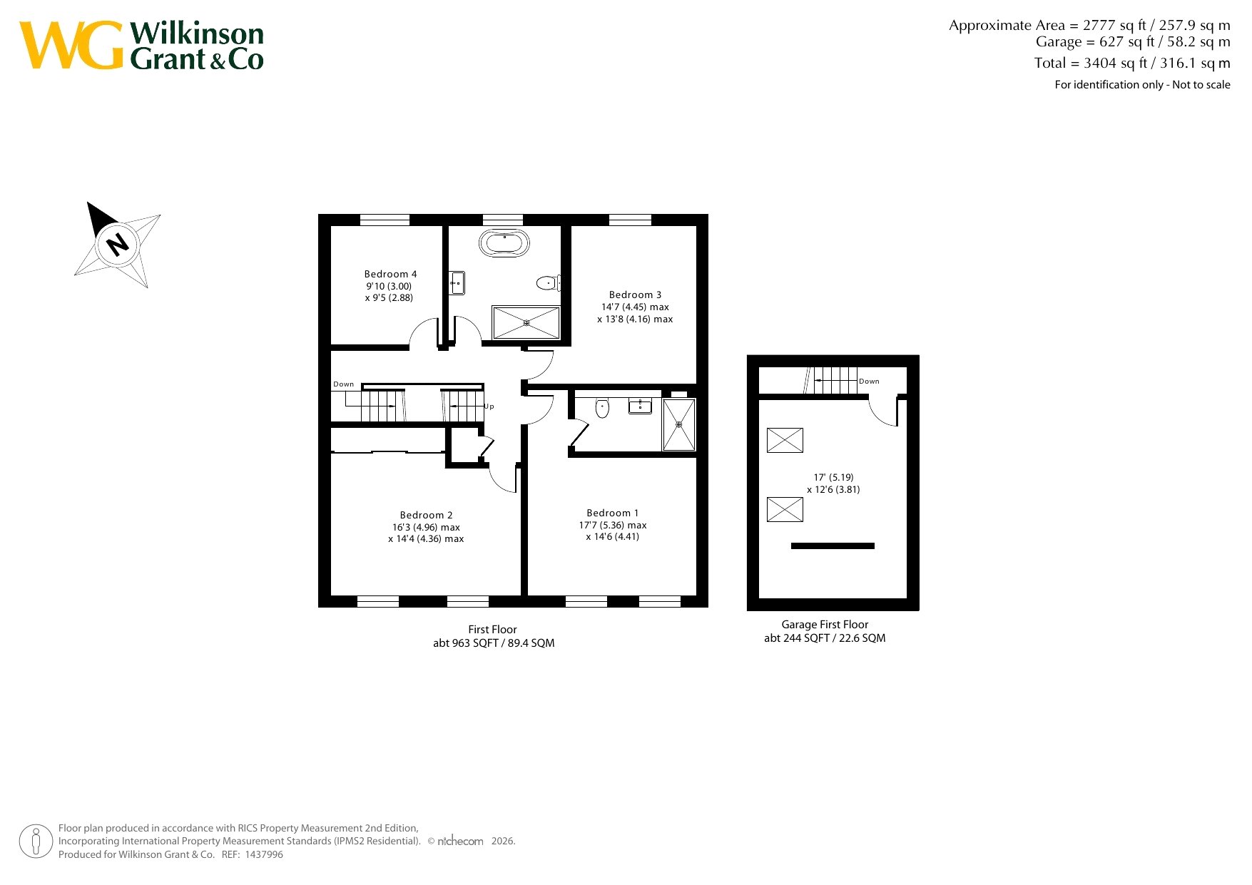 2, Avery Close, Exeter floorplan