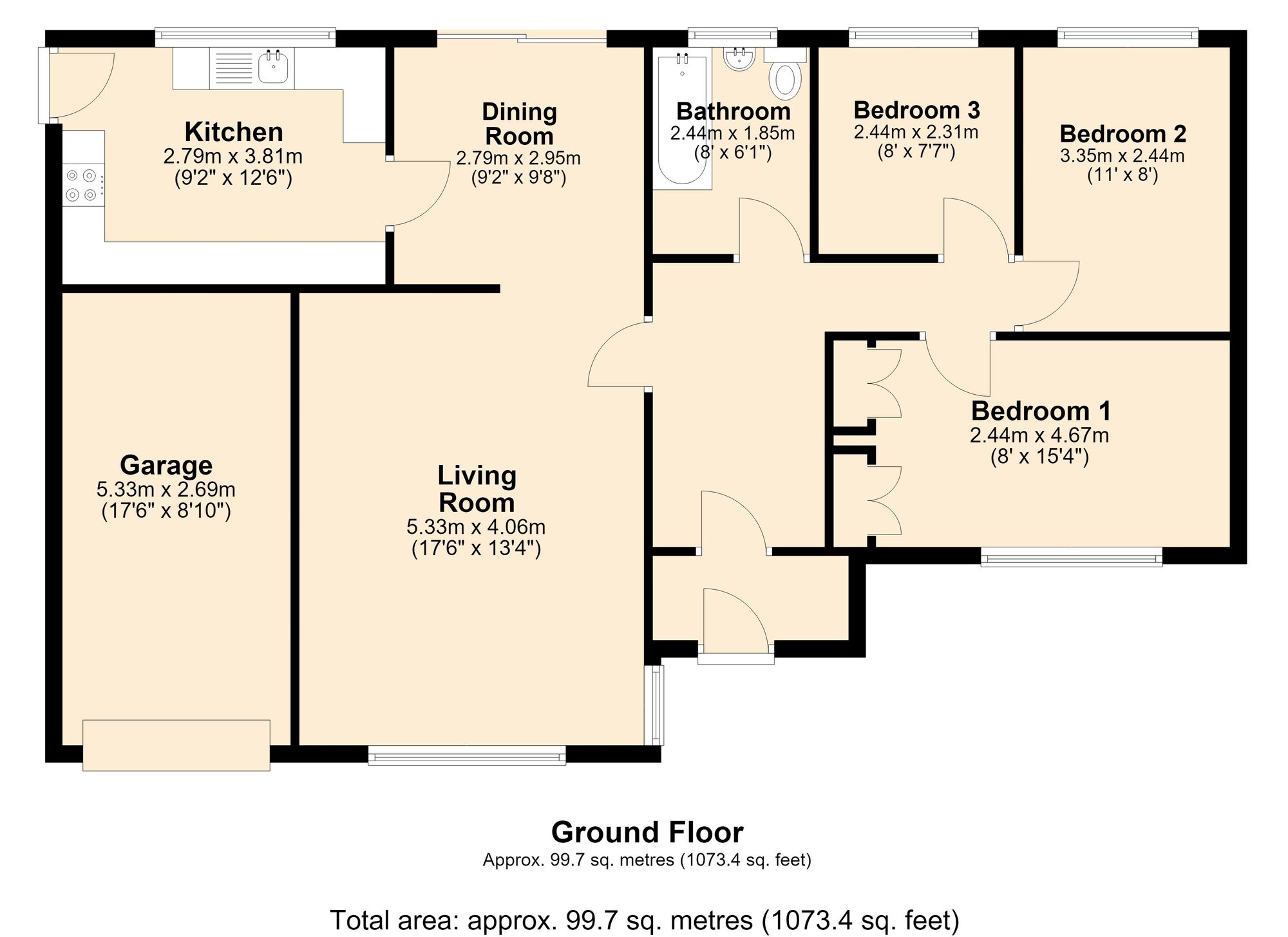 47 Back Lane, Accrington floorplan