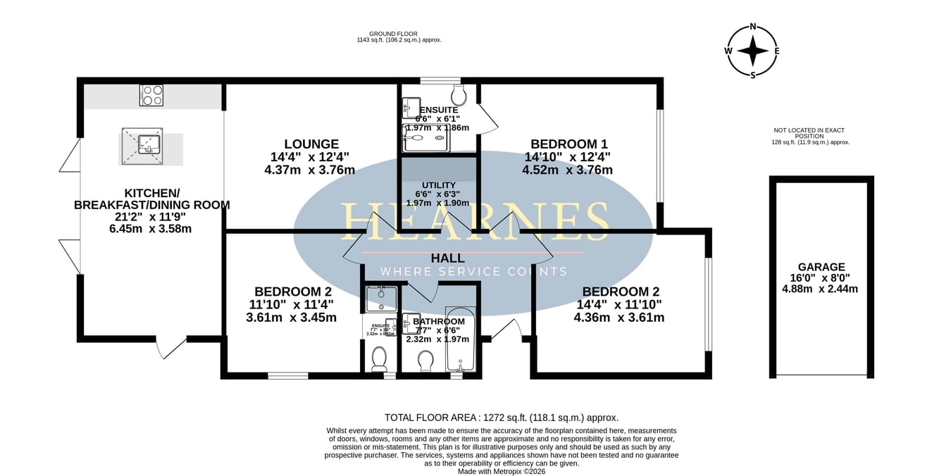25, Bracken Road, Ferndown floorplan
