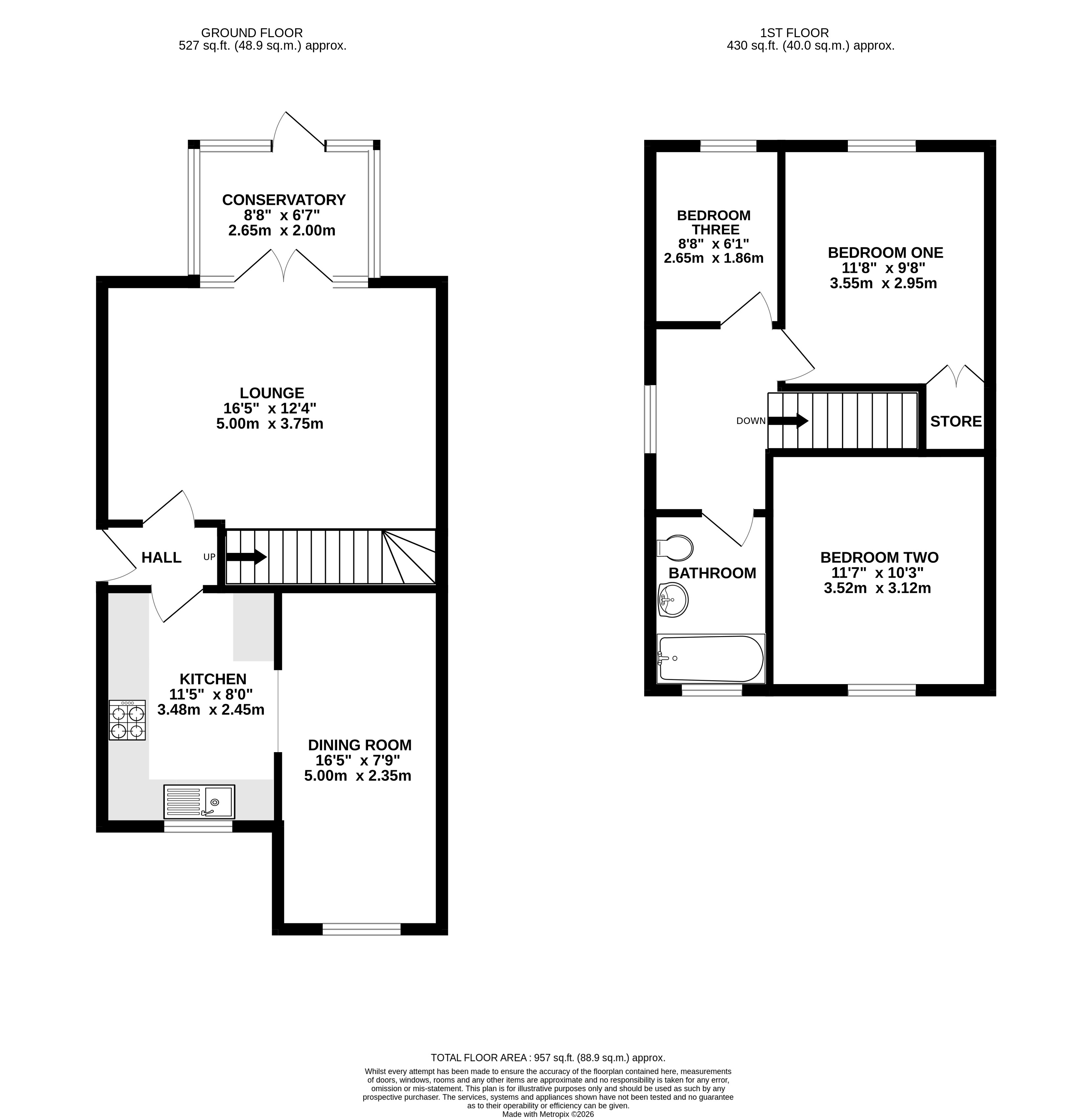 43, Church Street, Ripley floorplan