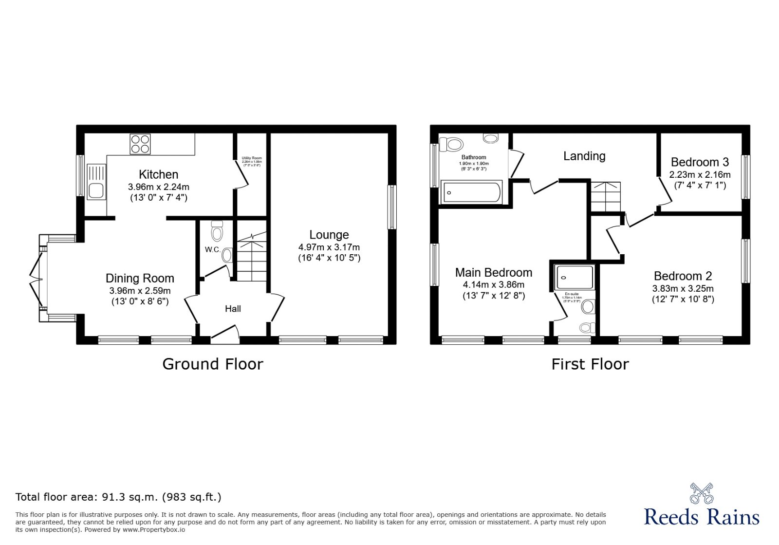 Junction Crescent, Staffordshire floorplan