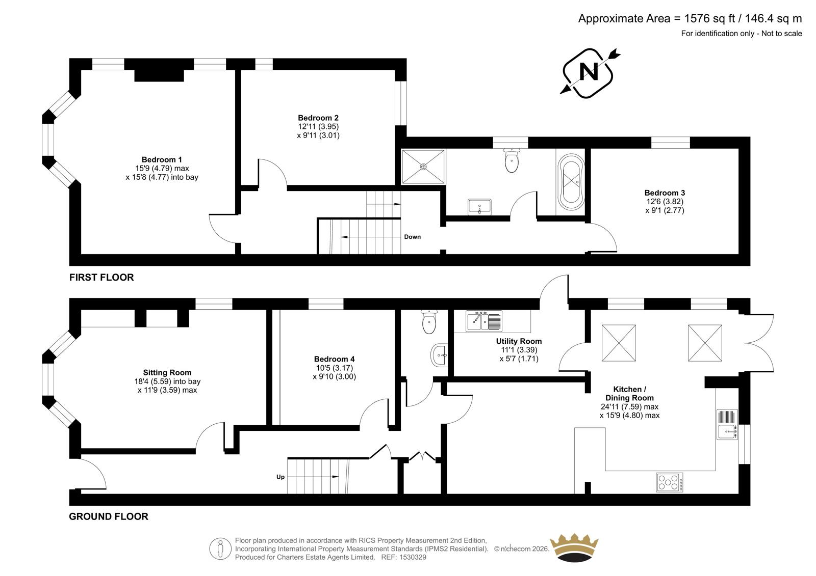 Rose Road, Southampton floorplan