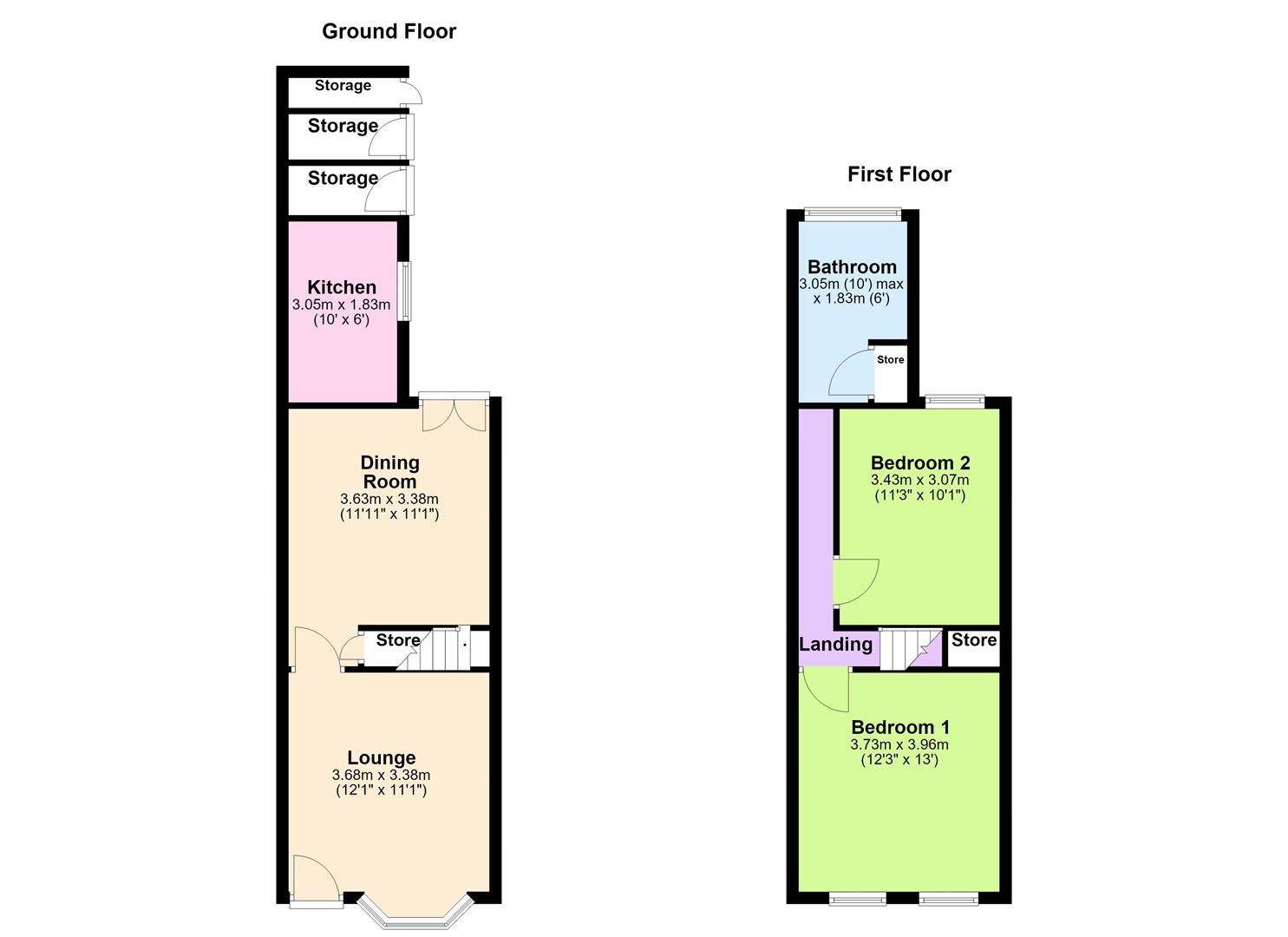 The Avenue, Acocks Green floorplan