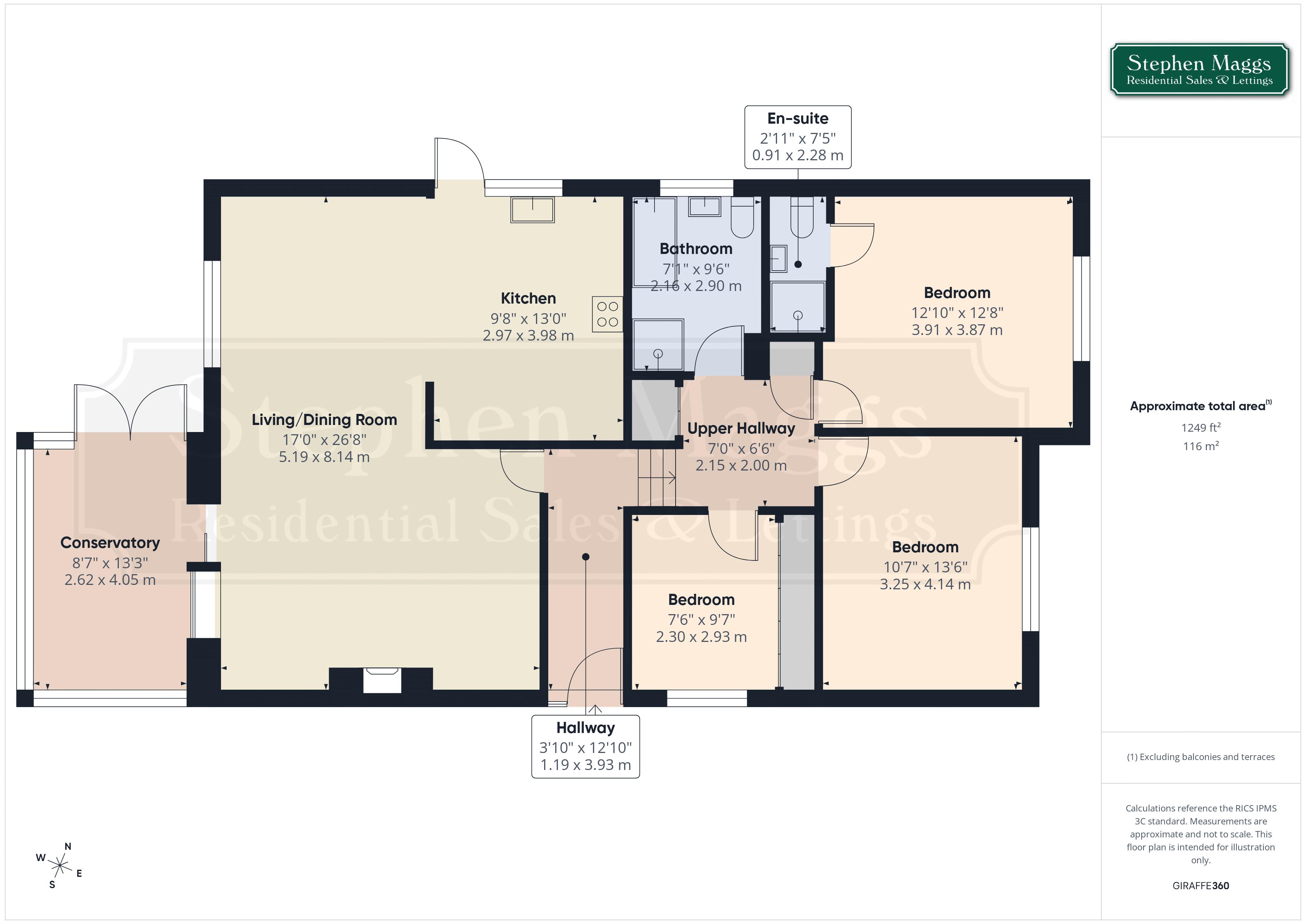 Pine Ridge, 2, Police Lane, Bristol floorplan