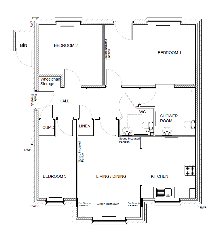 3 Bedrooms Semi-detached bungalow for sale in Carsons Drive, Great Cornard, Sudbury CO10