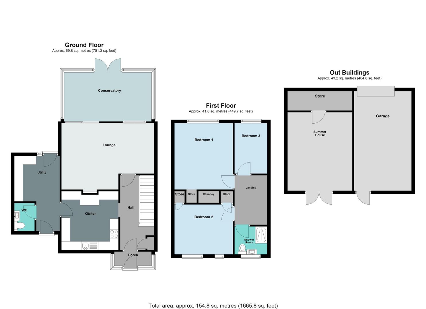 28, Shard End Crescent, Birmingham floorplan