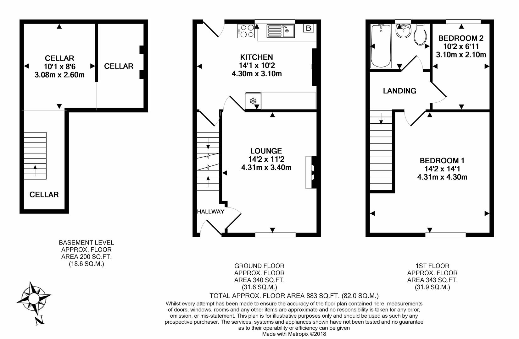 2 Bedrooms Terraced house for sale in The Hollies, Tong Road, Leeds LS12