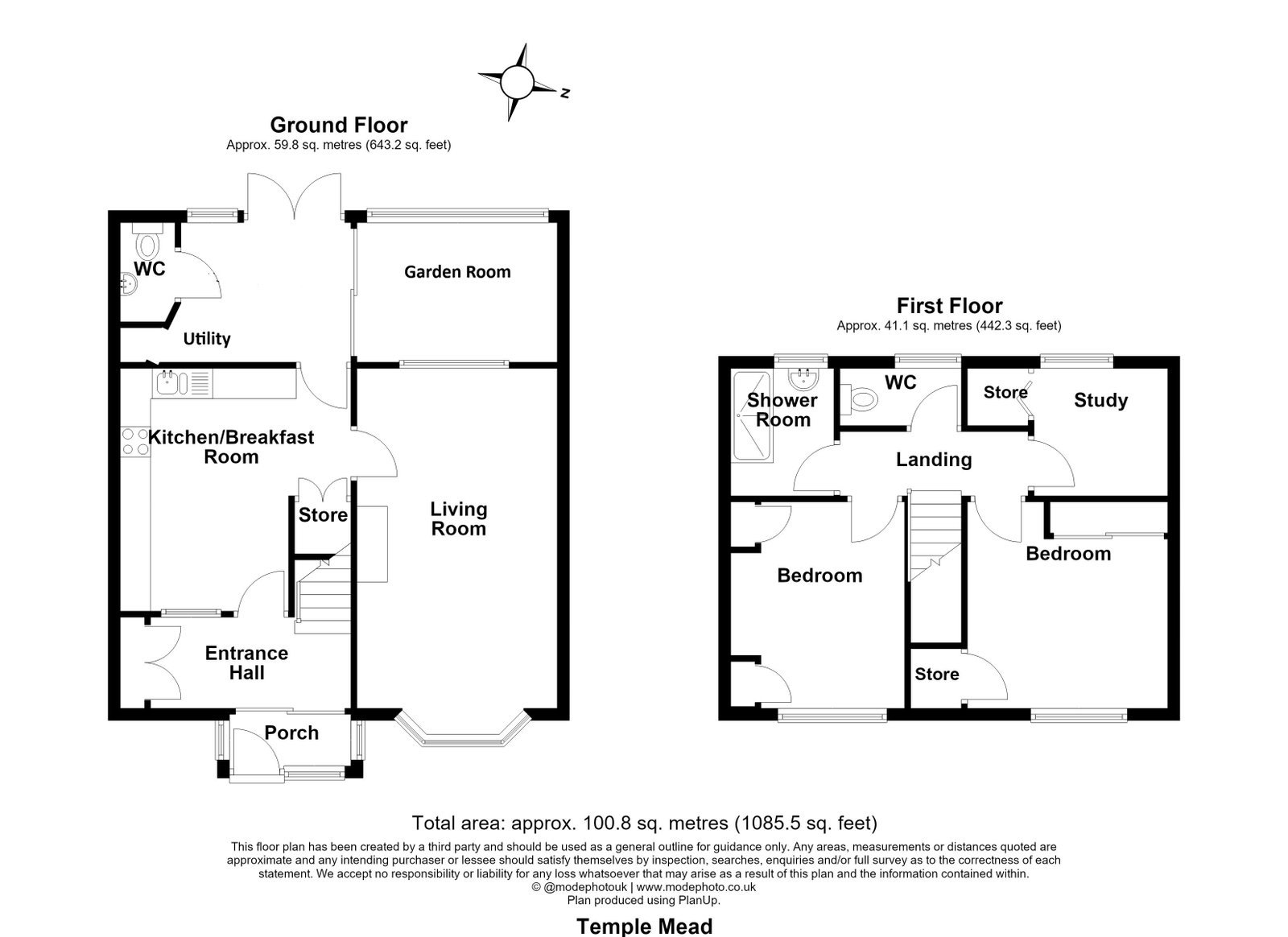 38, Temple Mead, Roydon floorplan